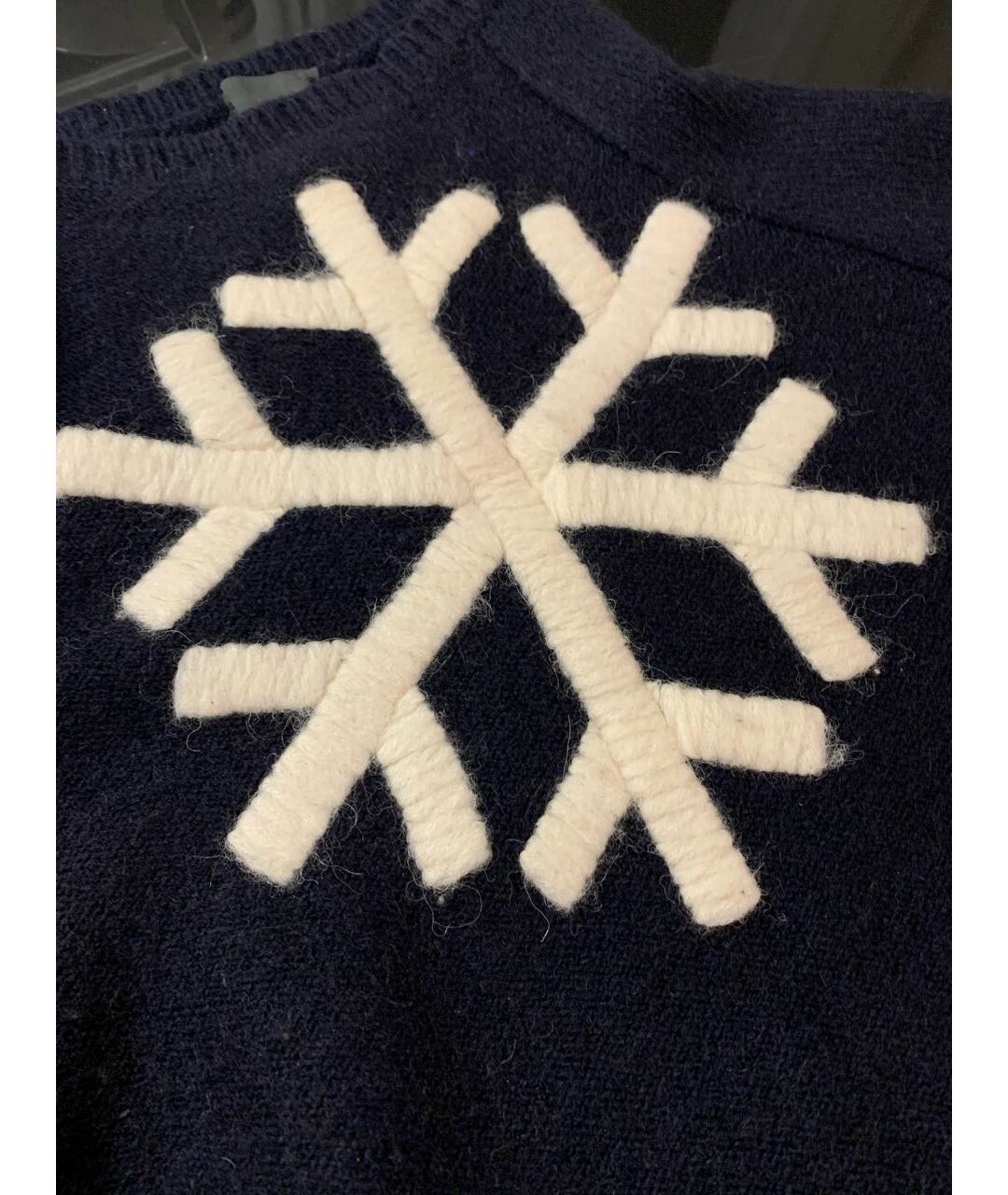 FENDI Темно-синий джемпер / свитер, фото 4
