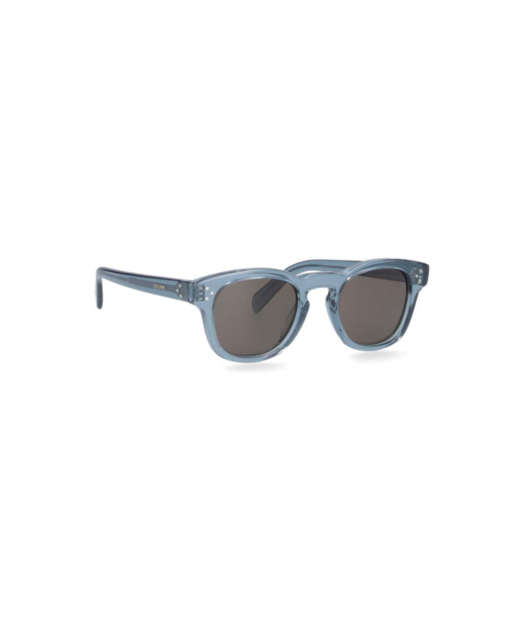 CELINE PRE-OWNED Синие солнцезащитные очки, фото 2