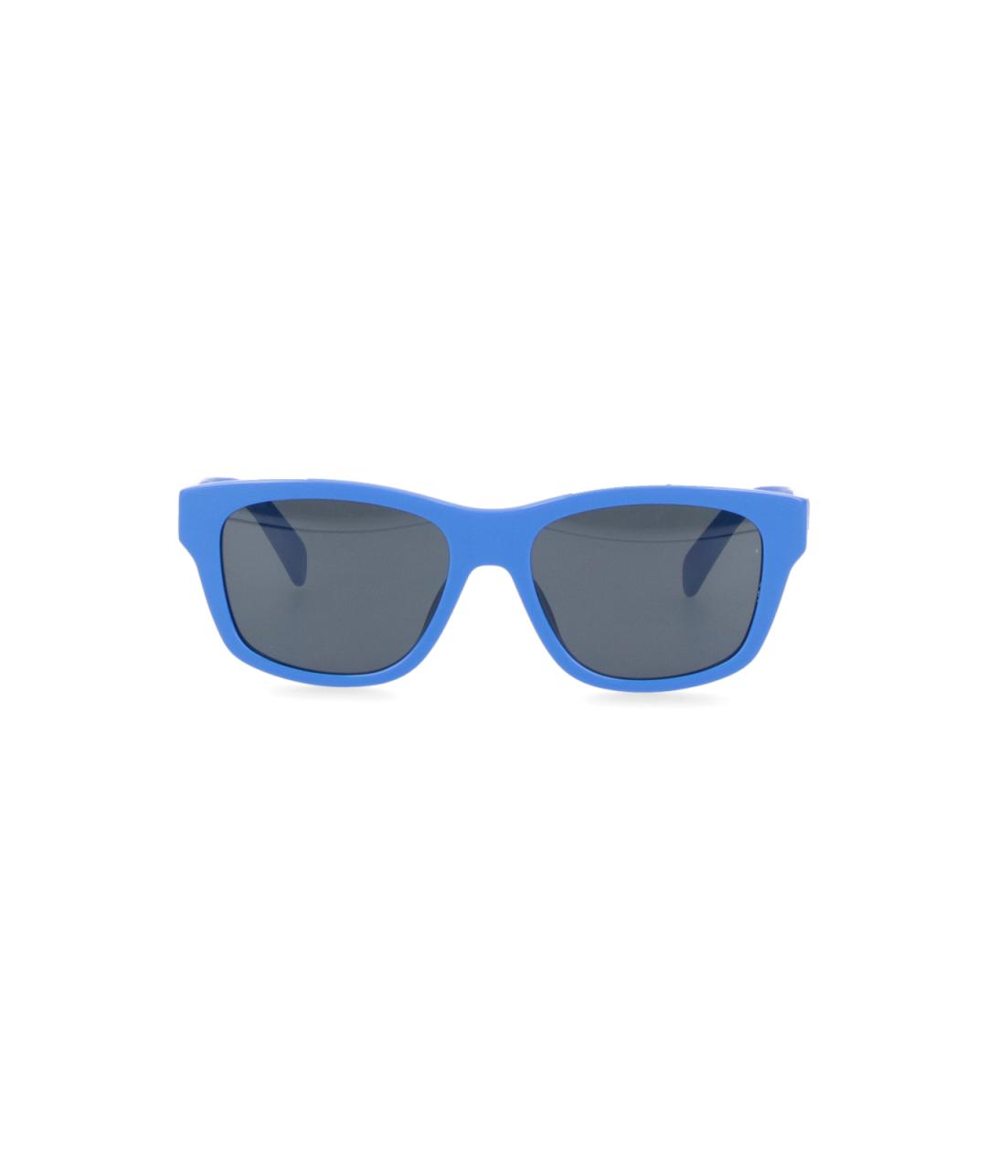 CELINE PRE-OWNED Синие солнцезащитные очки, фото 1