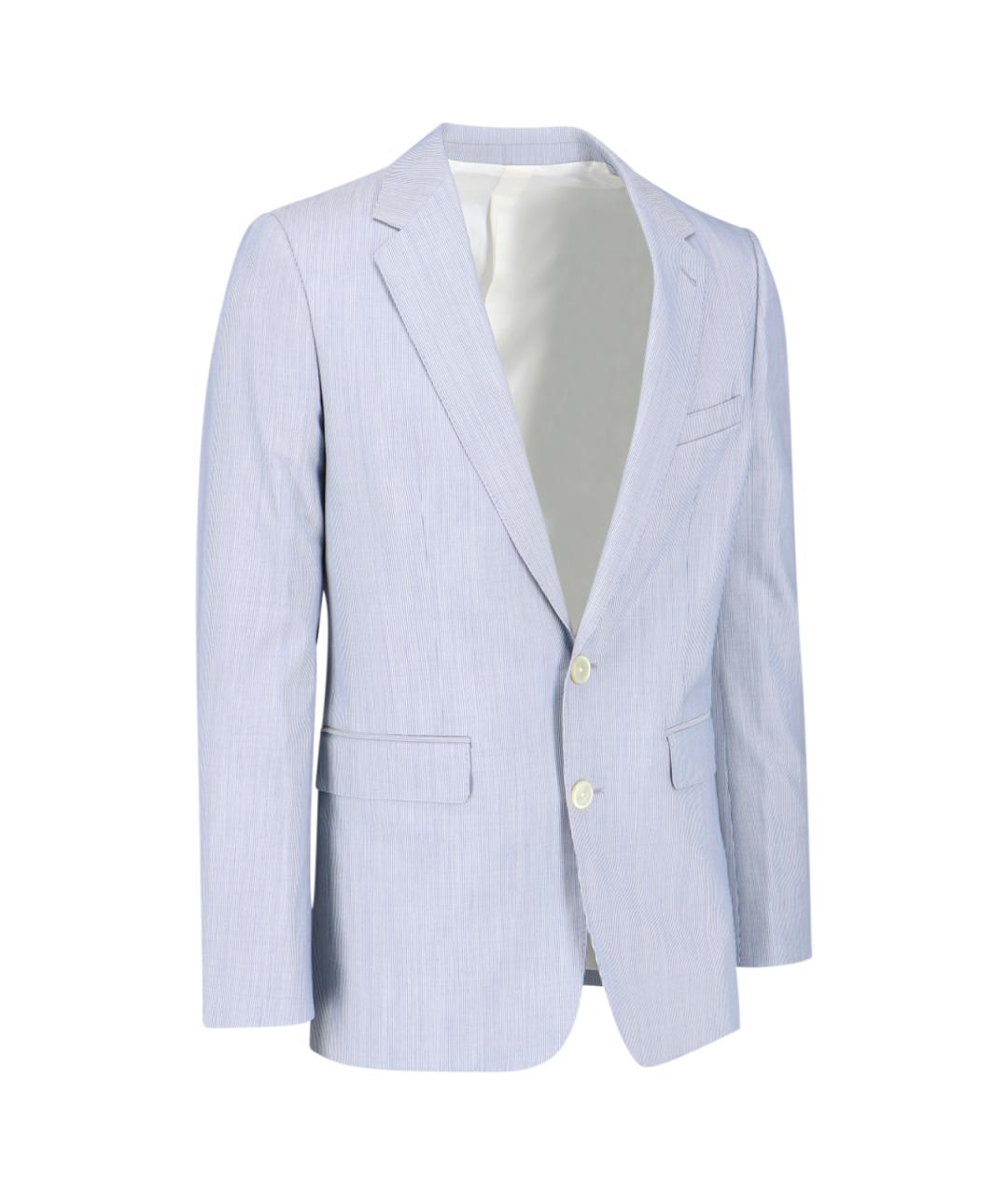 CELINE PRE-OWNED Синий шерстяной пиджак, фото 2