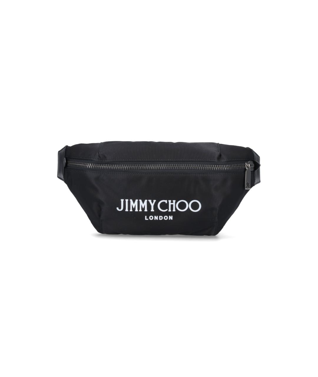 JIMMY CHOO Черная поясная сумка, фото 1