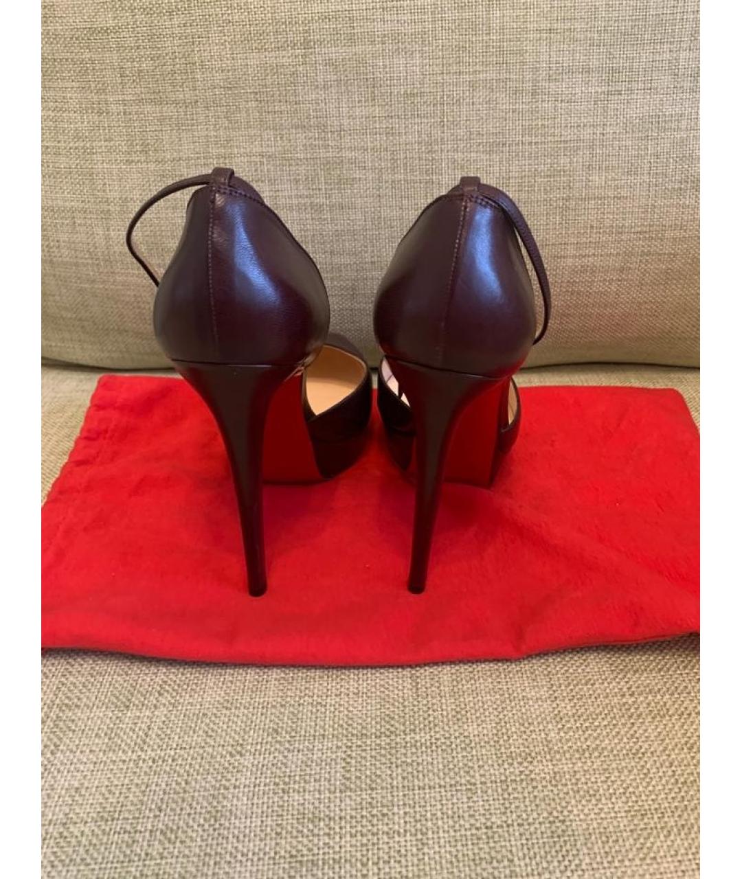 Maroon louboutins hotsell