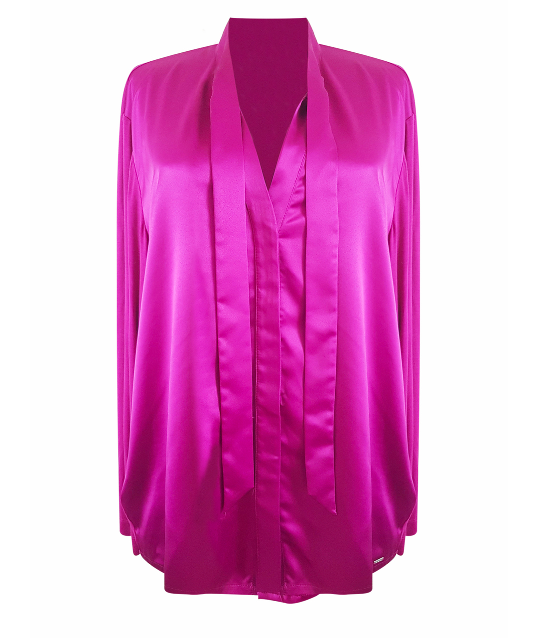 LES COPAINS Фиолетовая вискозная рубашка, фото 1