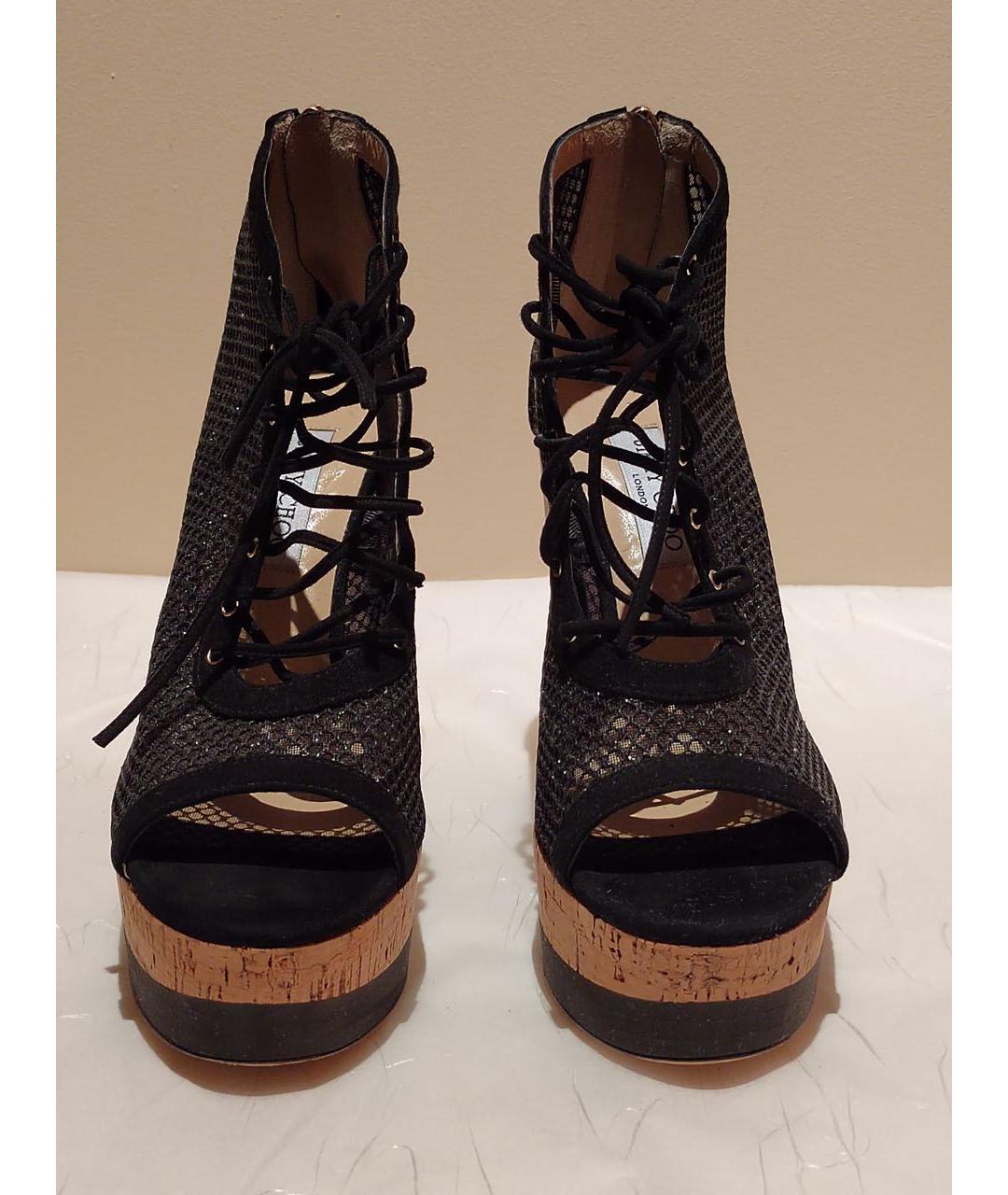 JIMMY CHOO Черные босоножки, фото 2