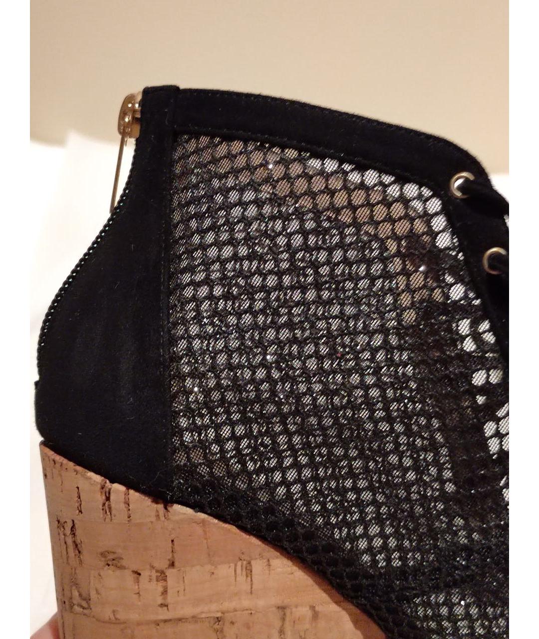 JIMMY CHOO Черные босоножки, фото 4