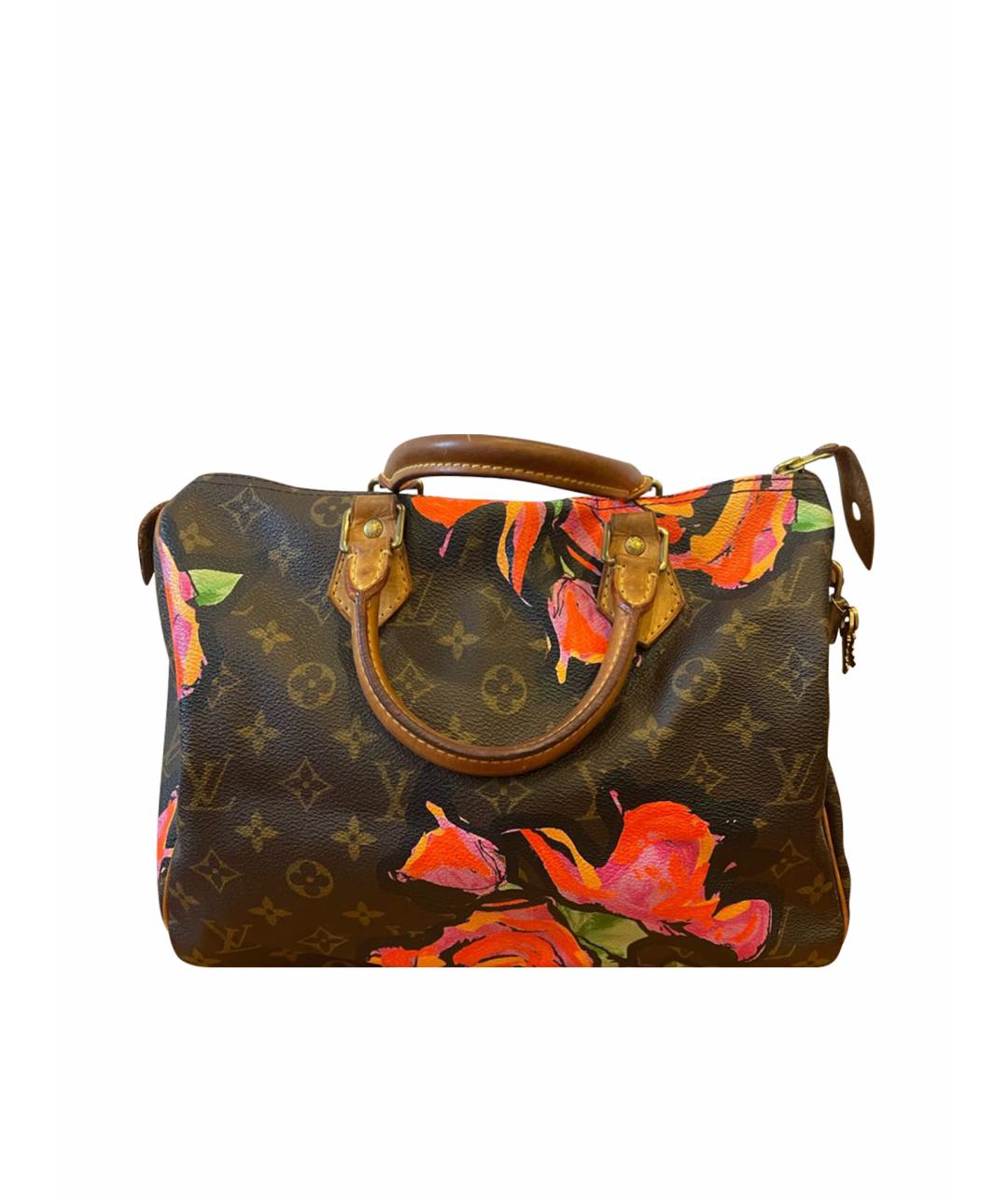 LOUIS VUITTON Коричневая кожаная сумка тоут, фото 1