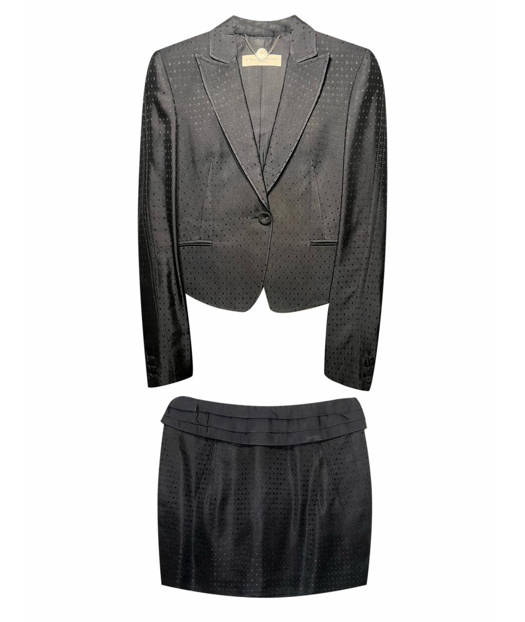 STELLA MCCARTNEY Черный вискозный костюм с юбками, фото 1