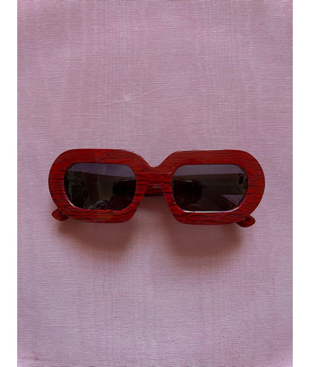 HOUSE OF HOLLAND Красные пластиковые солнцезащитные очки, фото 9