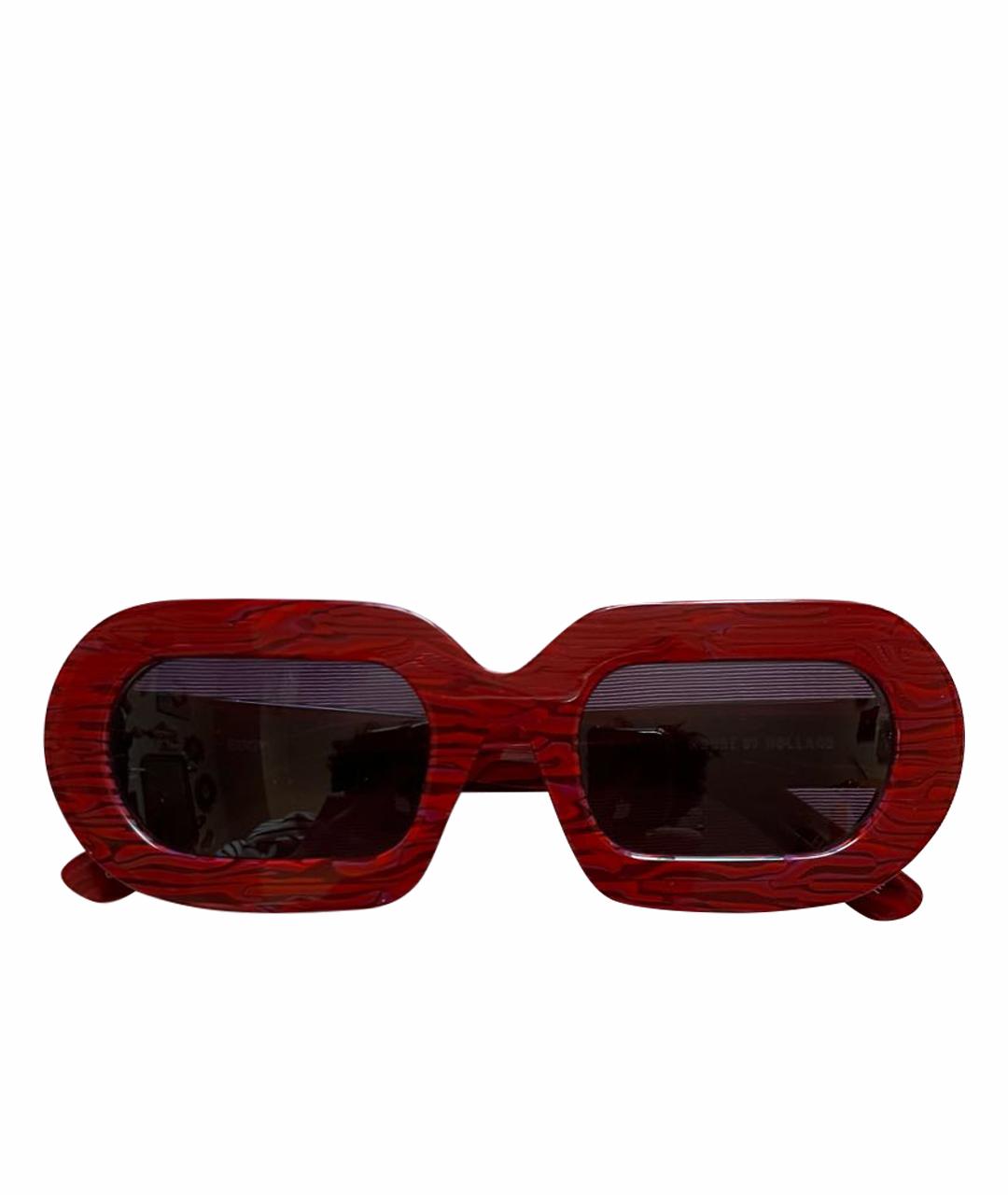 HOUSE OF HOLLAND Красные пластиковые солнцезащитные очки, фото 1