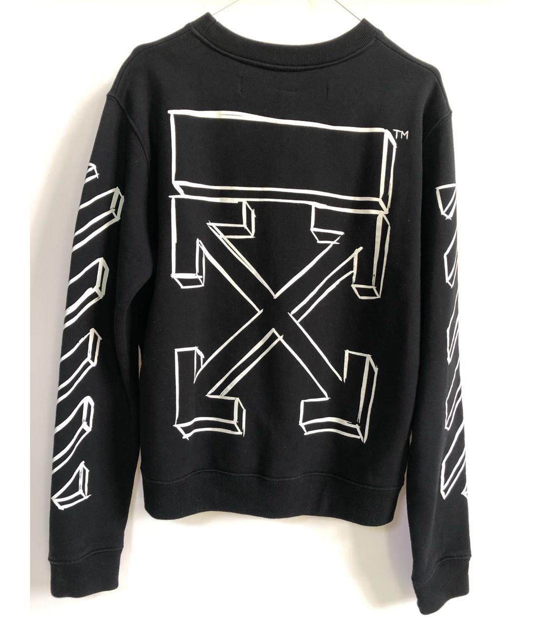 OFF-WHITE Черный хлопковый спортивный костюм, фото 3