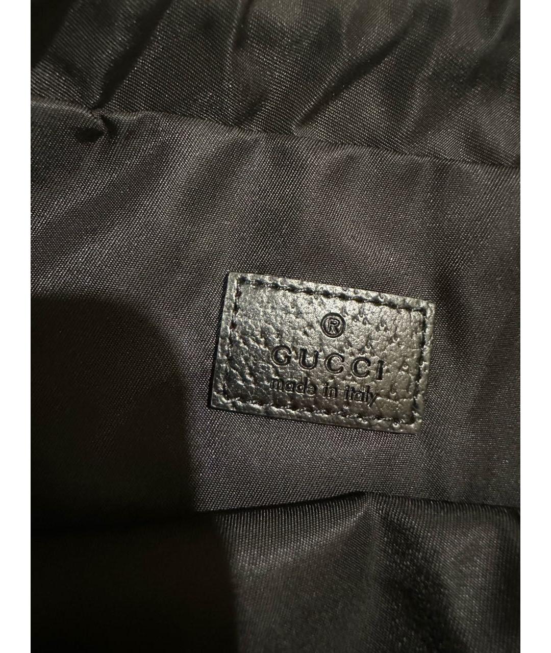 GUCCI Черный тканевый рюкзак, фото 7