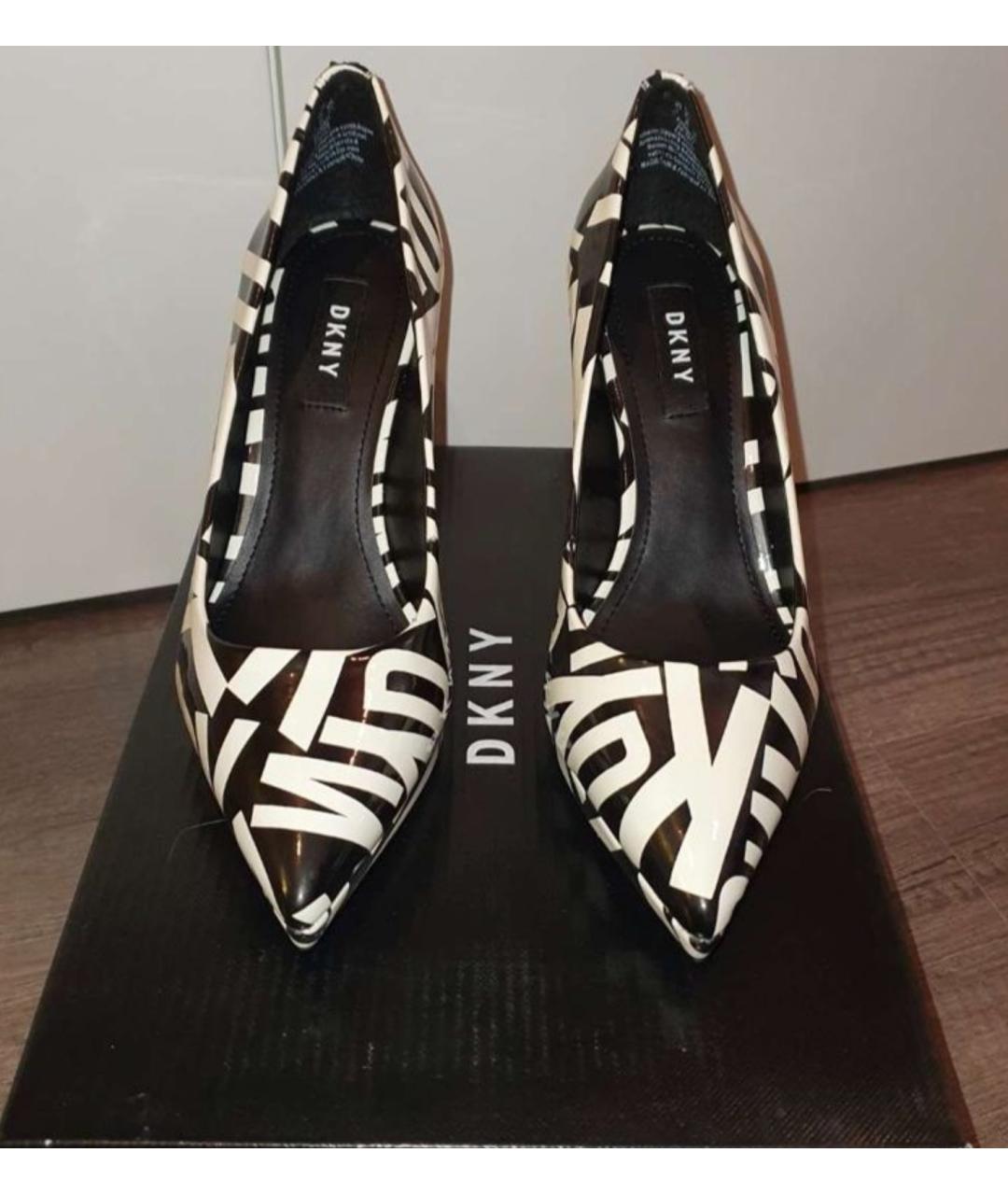 DKNY Черные туфли из искусственной кожи, фото 2