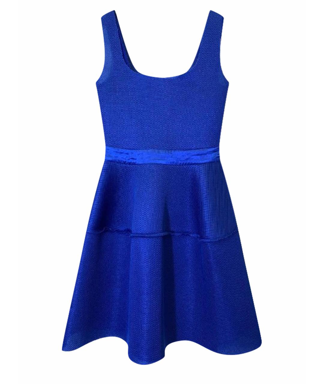 FAUSTO PUGLISI Синее платье, фото 1