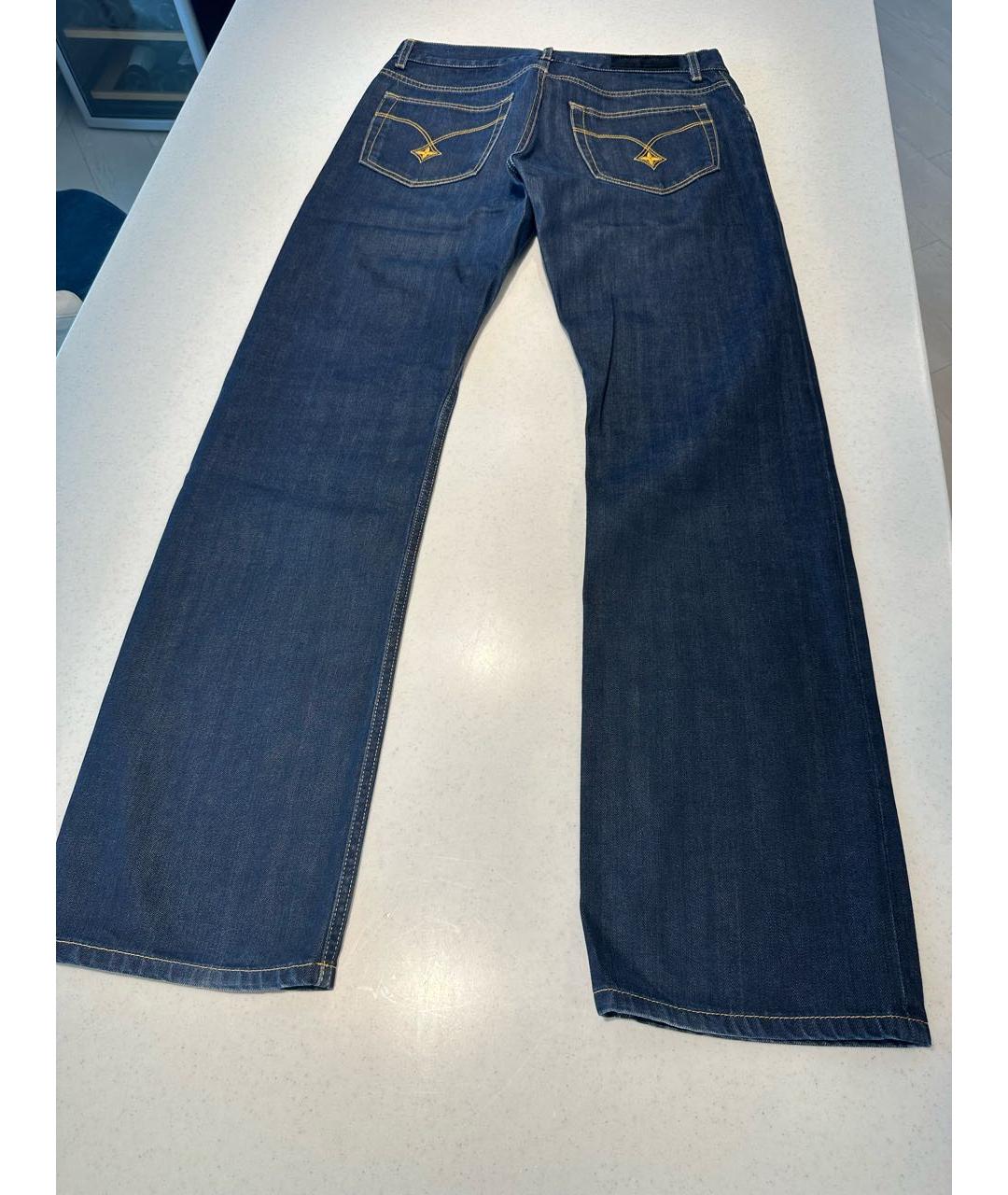LOUIS VUITTON PRE-OWNED Темно-синие джинсы, фото 2