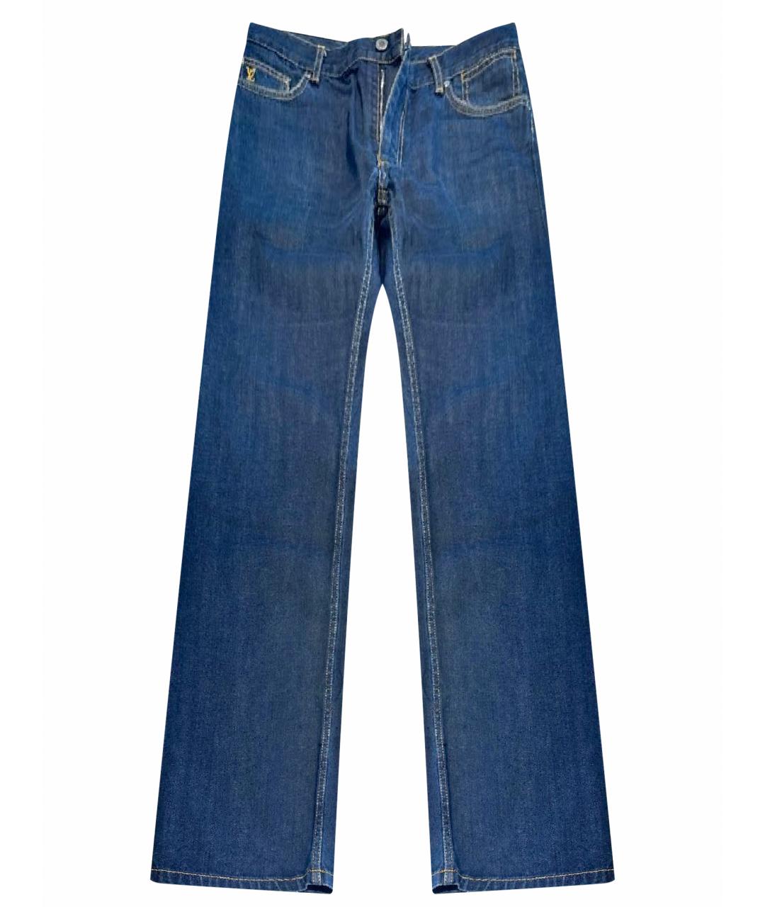 LOUIS VUITTON PRE-OWNED Темно-синие джинсы, фото 1