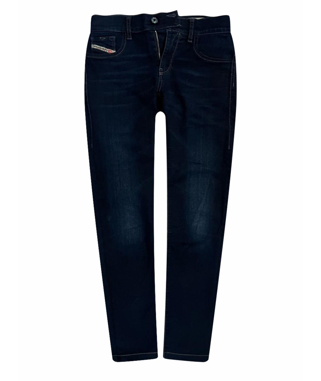 DIESEL Темно-синие джинсы слим, фото 1