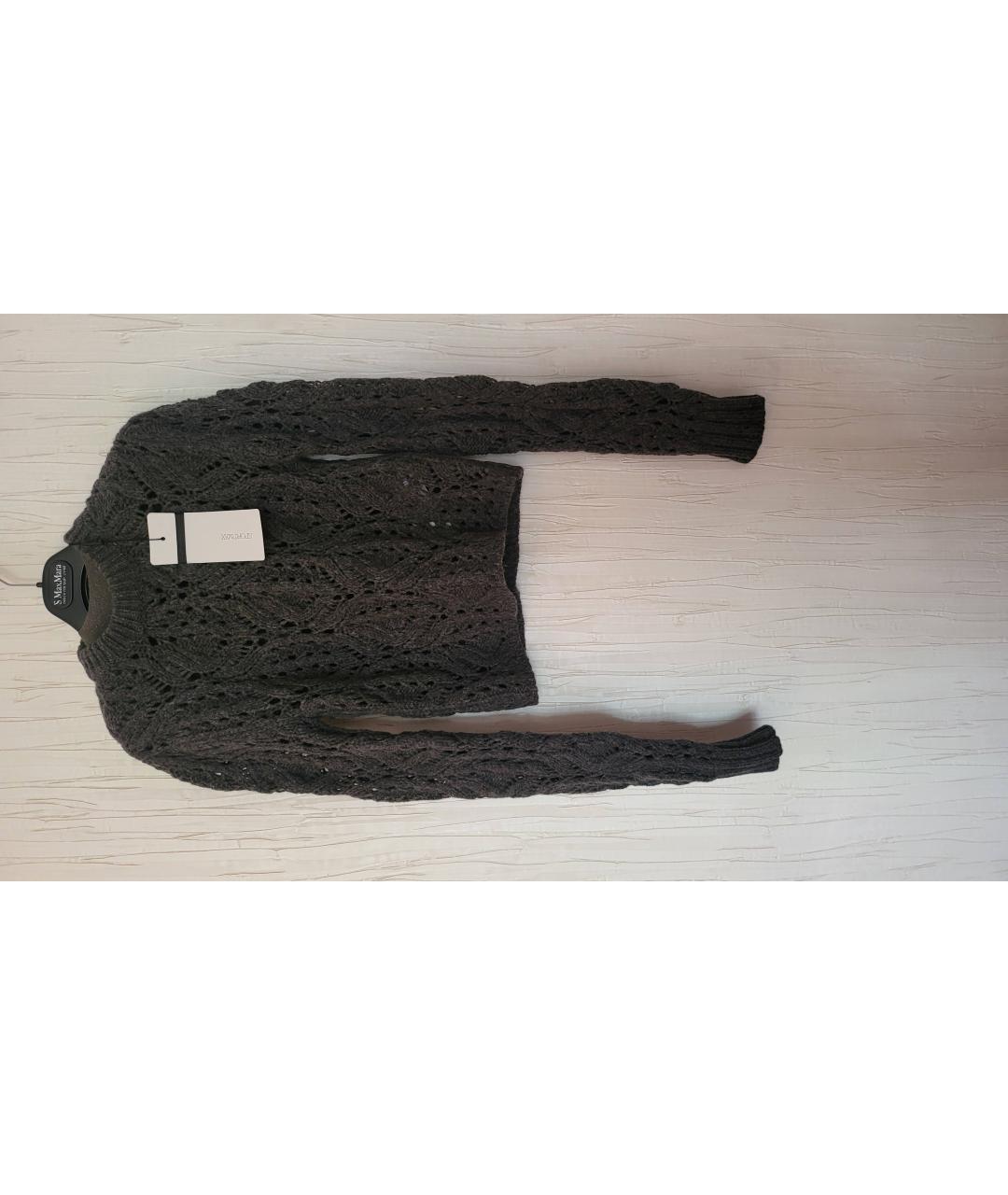 SPORTMAX Серый джемпер / свитер, фото 6