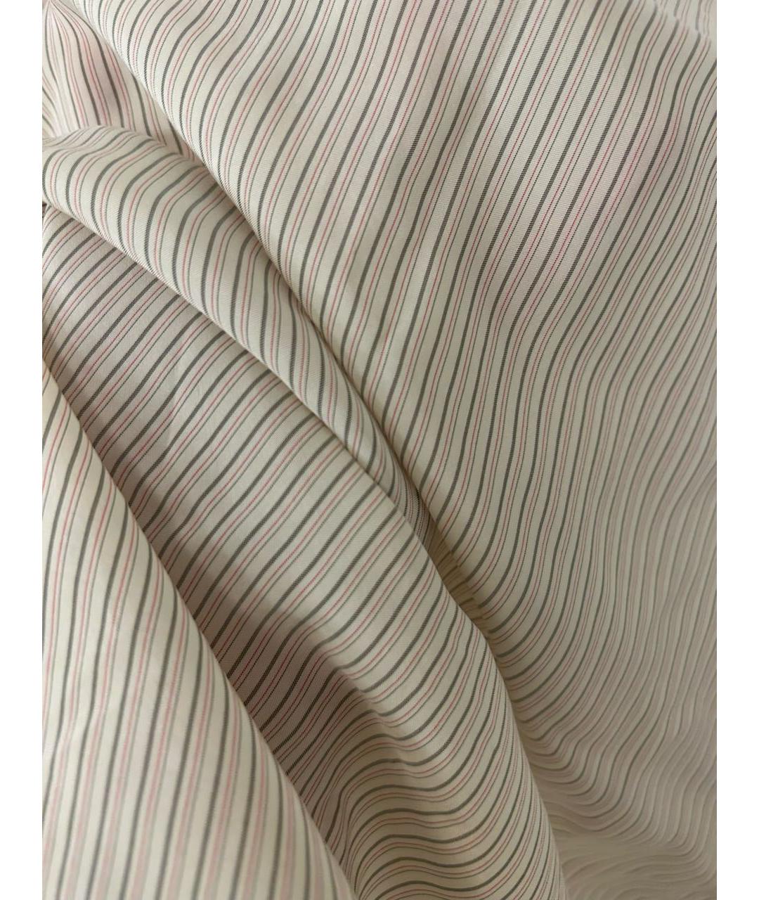 MM6 MAISON MARGIELA Белое хлопковое повседневное платье, фото 4