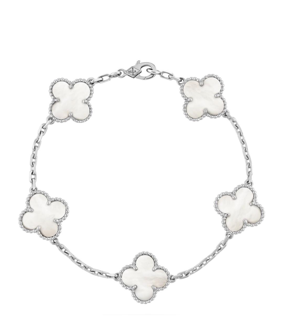 VAN CLEEF & ARPELS Белый браслет из белого золота, фото 5