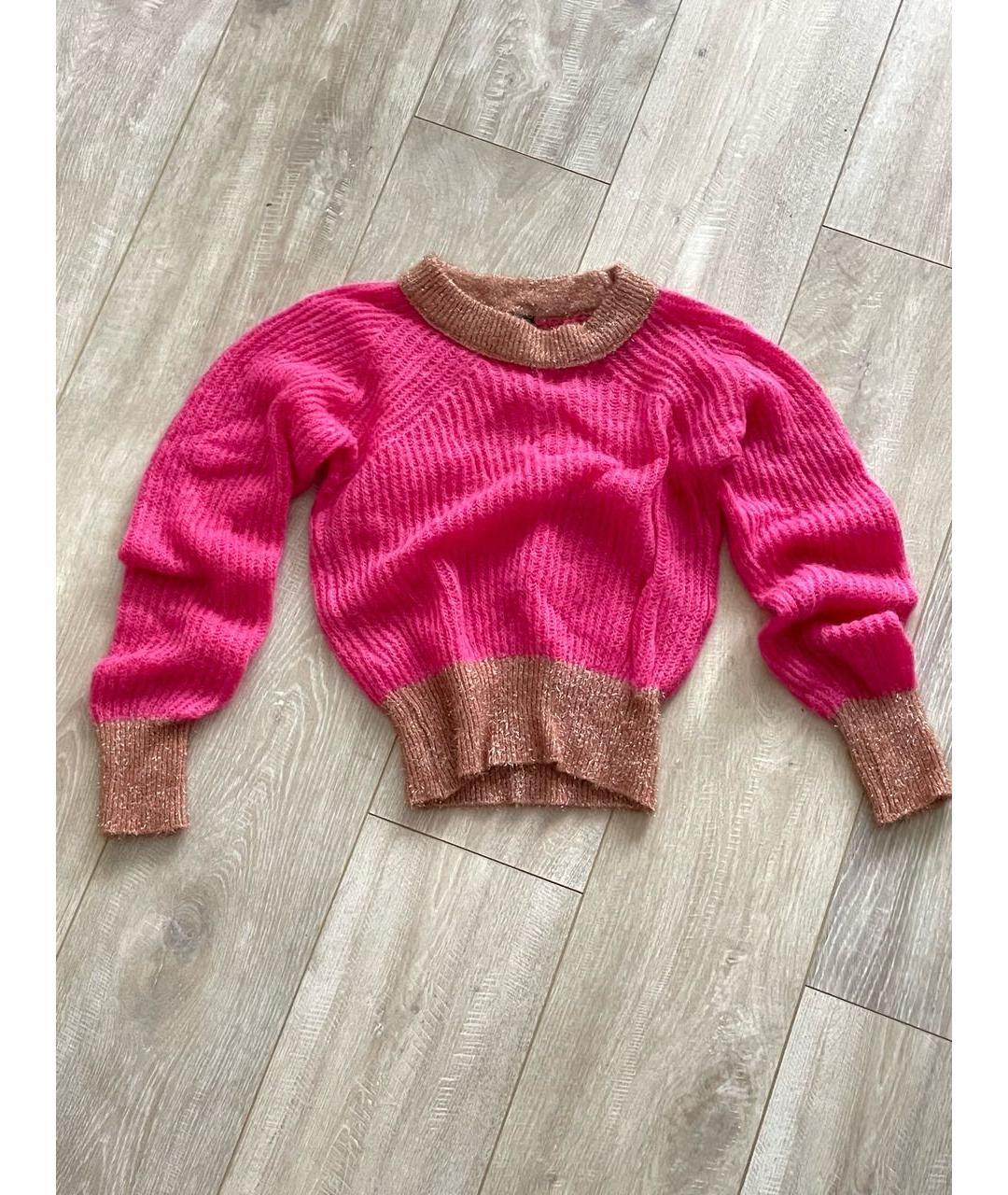 PINKO Розовый джемпер / свитер, фото 7
