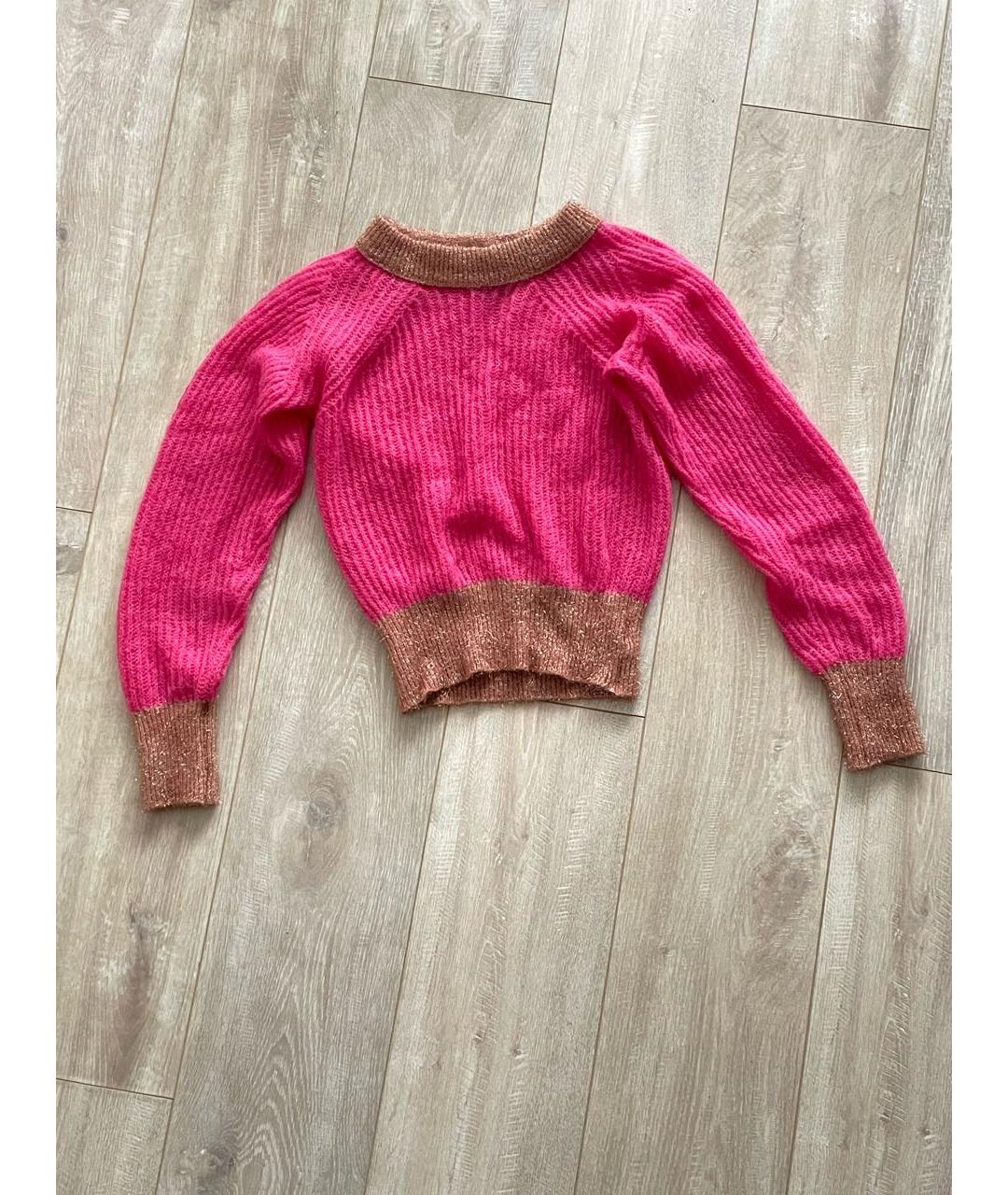 PINKO Розовый джемпер / свитер, фото 8