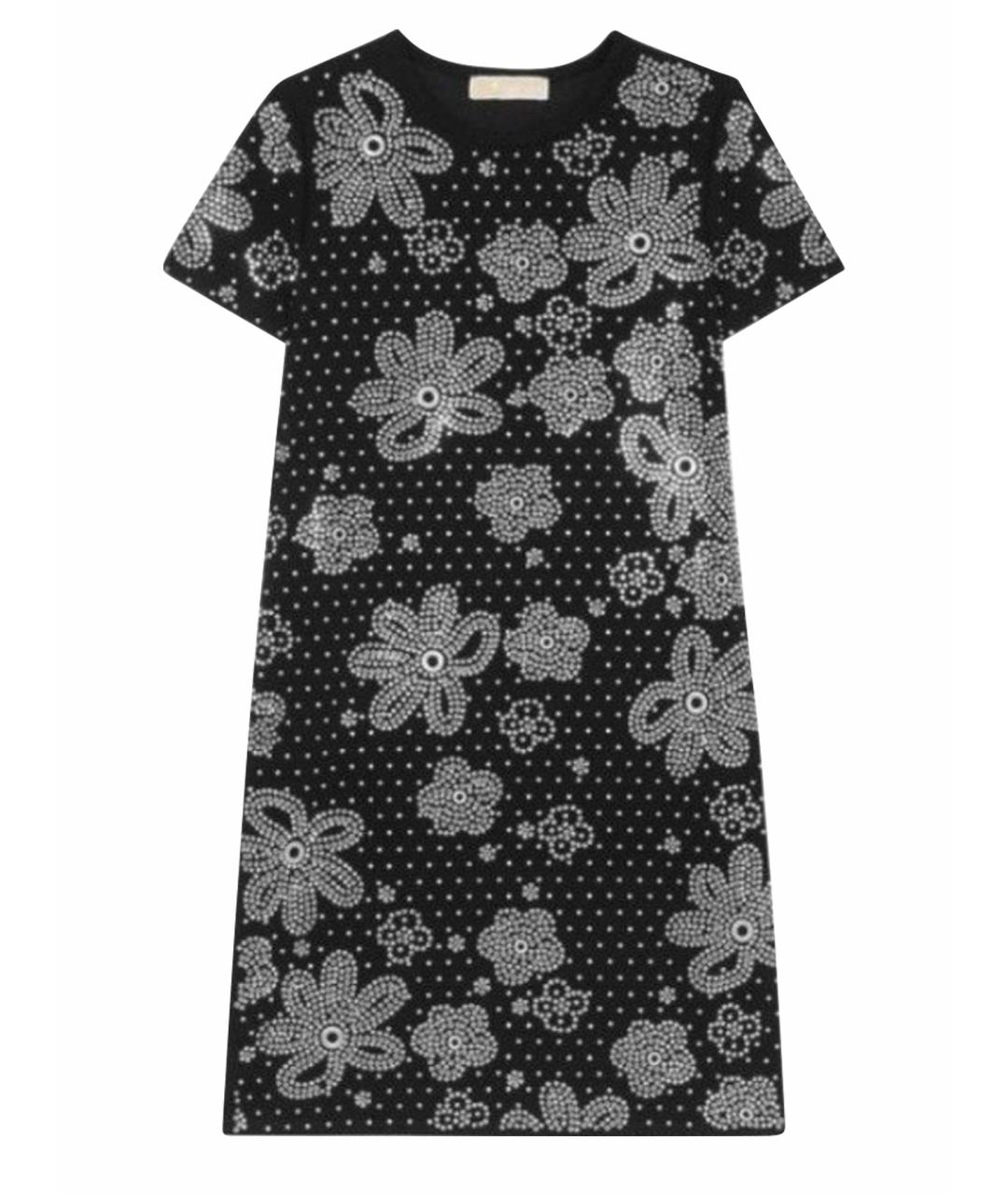 MICHAEL KORS Черное полиэстеровое платье, фото 1