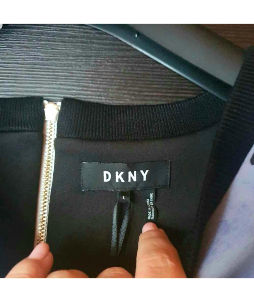 DKNY Мульти полиуретановое повседневное платье, фото 6