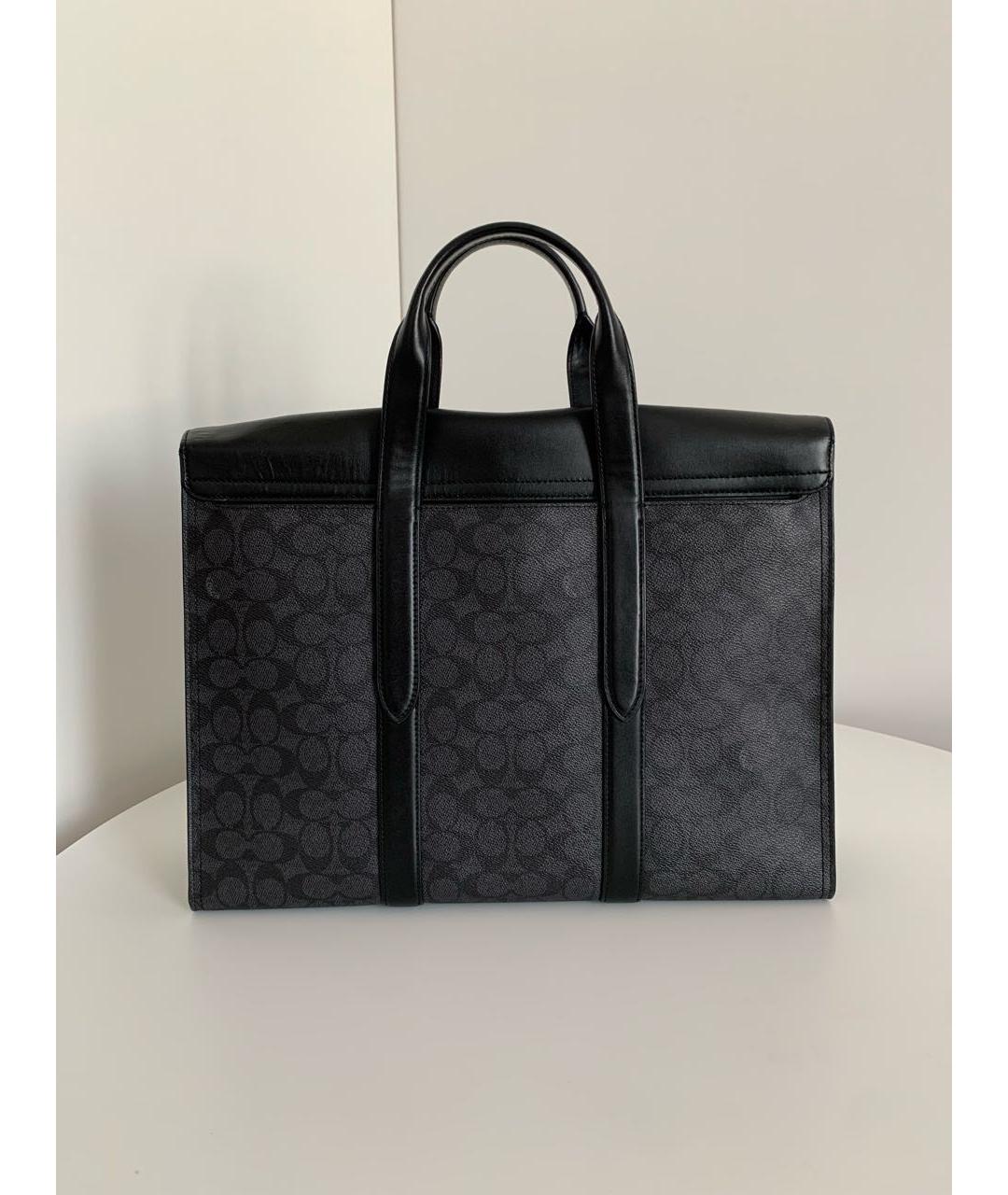 COACH Серый портфель, фото 3
