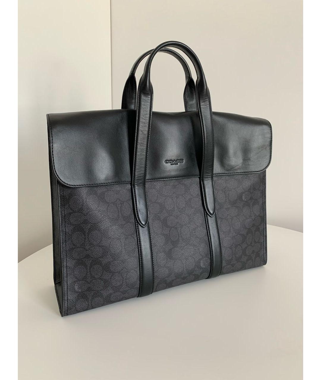COACH Серый портфель, фото 2
