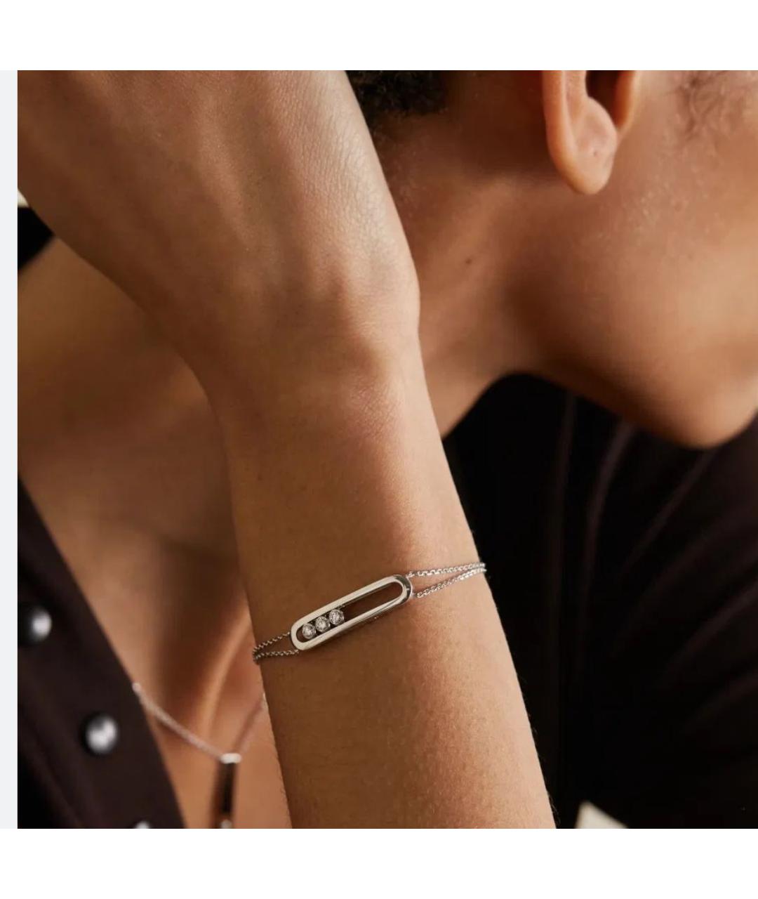 MESSIKA Белый браслет из белого золота, фото 2