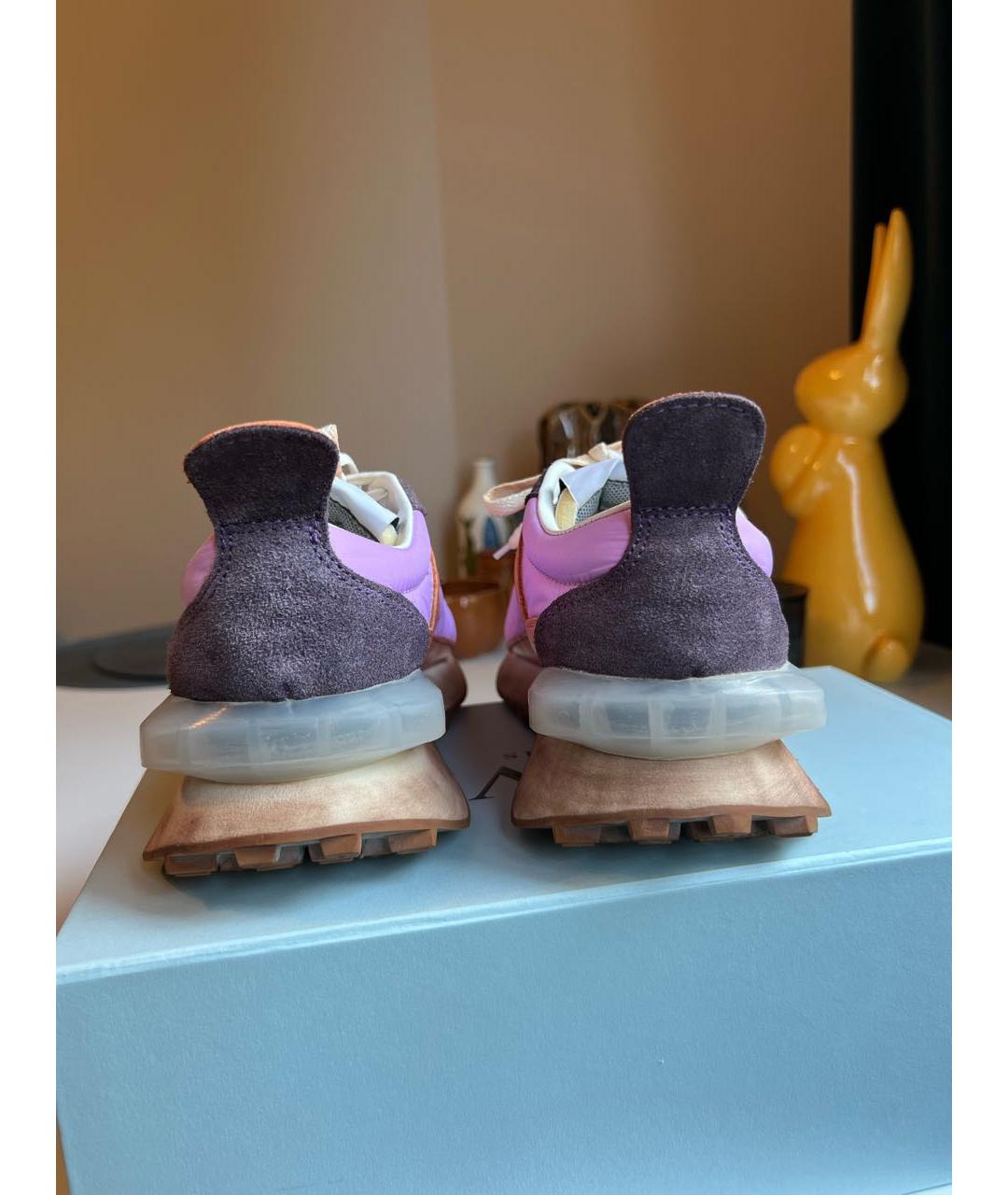 LANVIN Фиолетовые кроссовки, фото 4