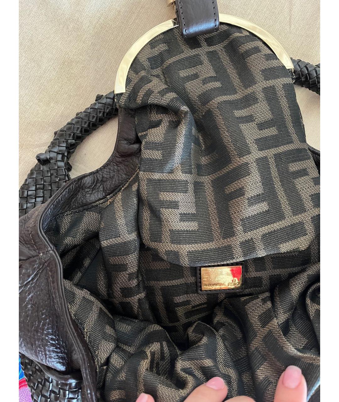 FENDI Мульти кожаная сумка тоут, фото 7