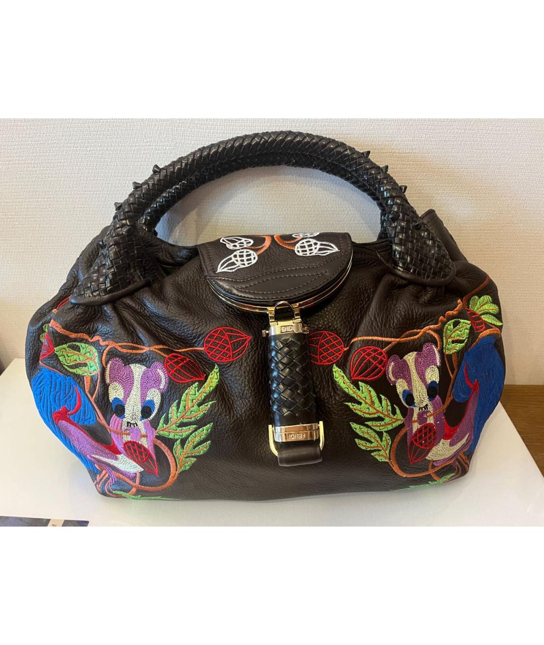 FENDI Мульти кожаная сумка тоут, фото 9