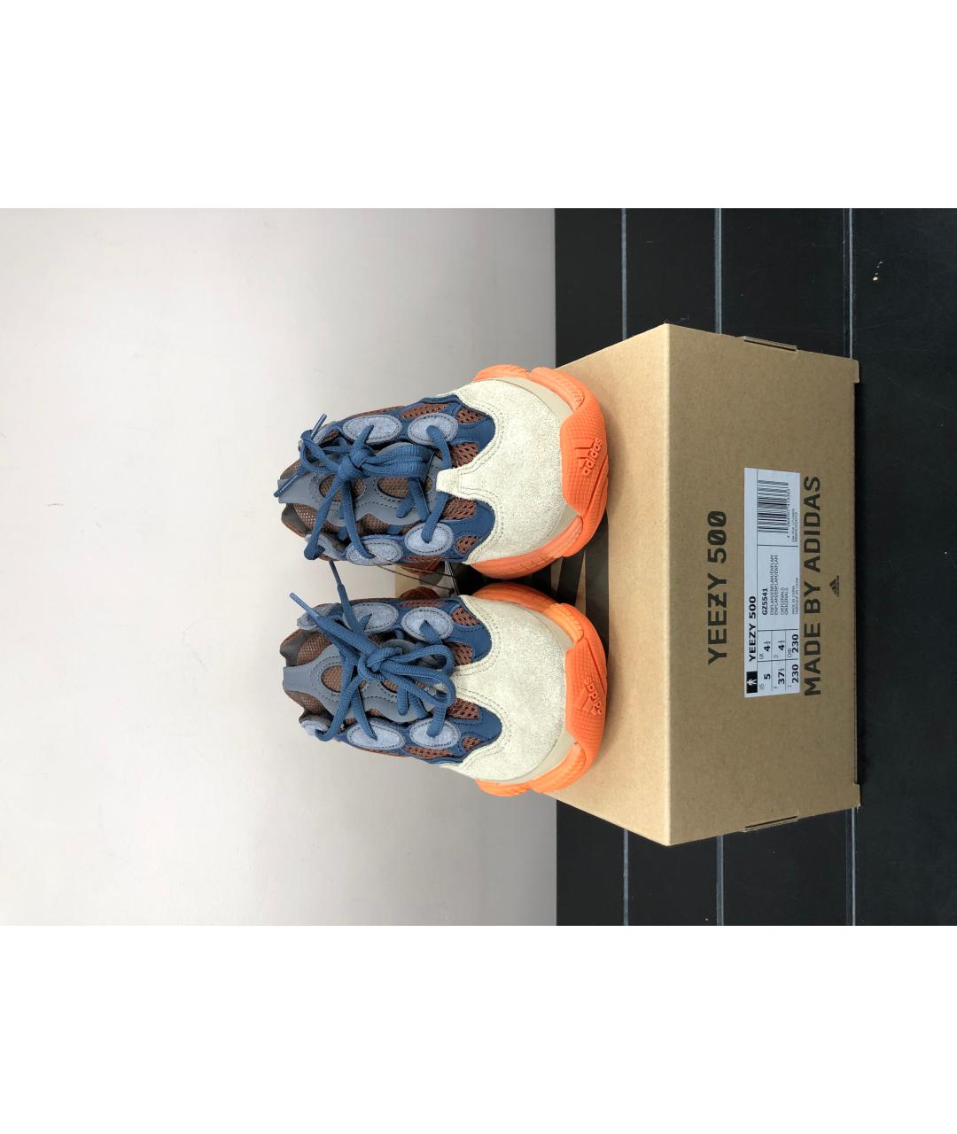 ADIDAS YEEZY Мульти замшевые кроссовки, фото 2
