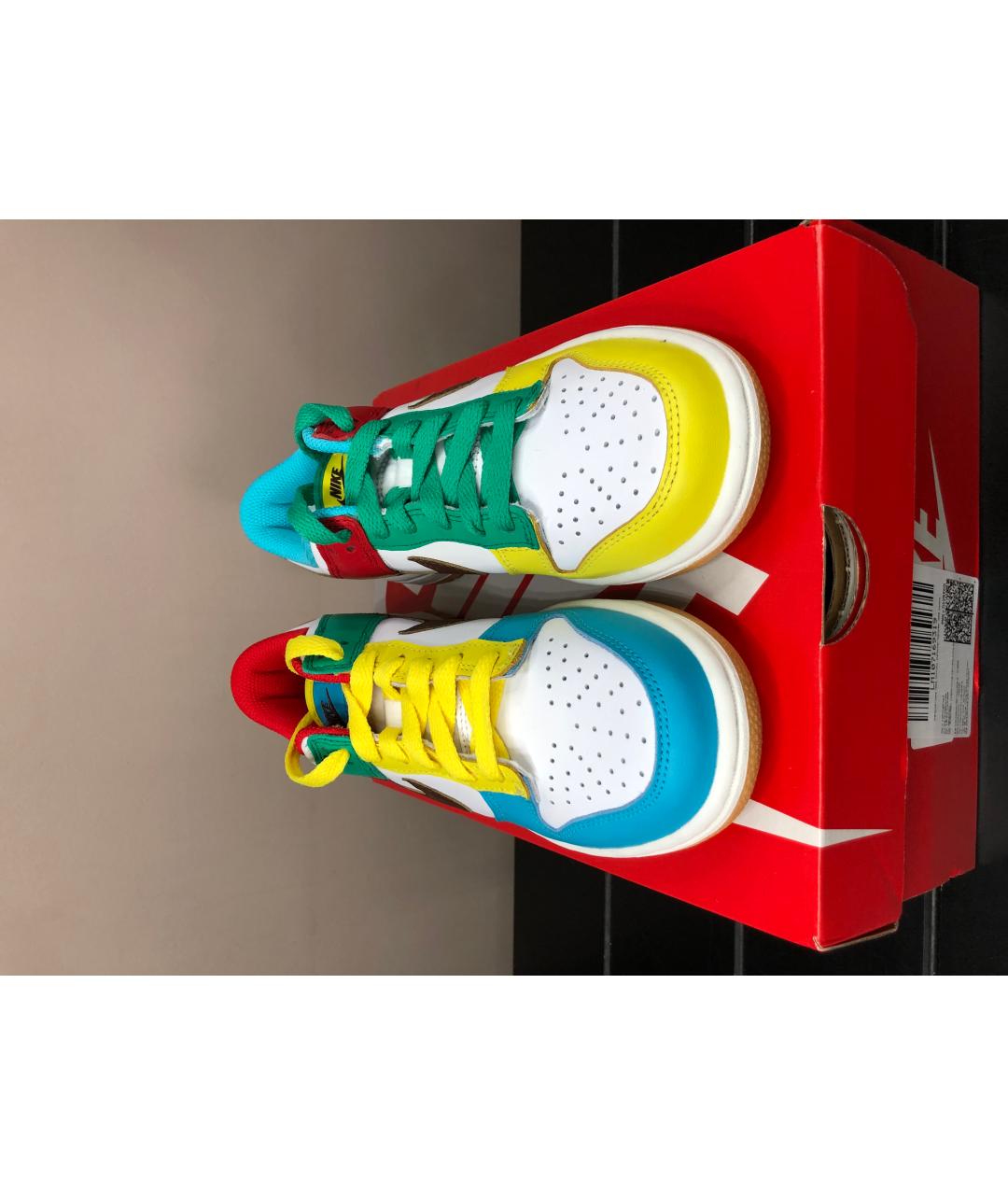 NIKE Мульти кожаные кроссовки, фото 2