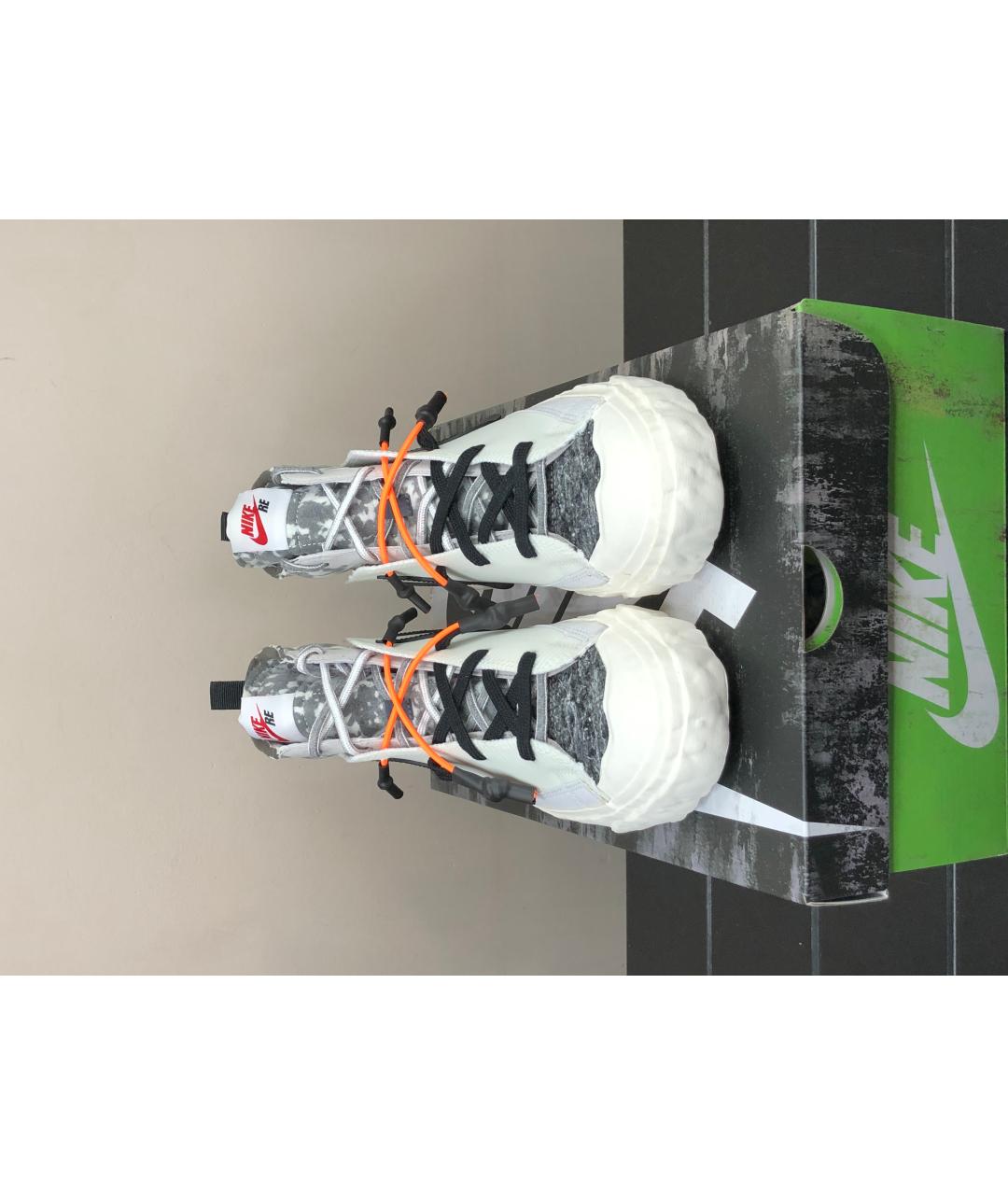 NIKE Белые кроссовки, фото 2