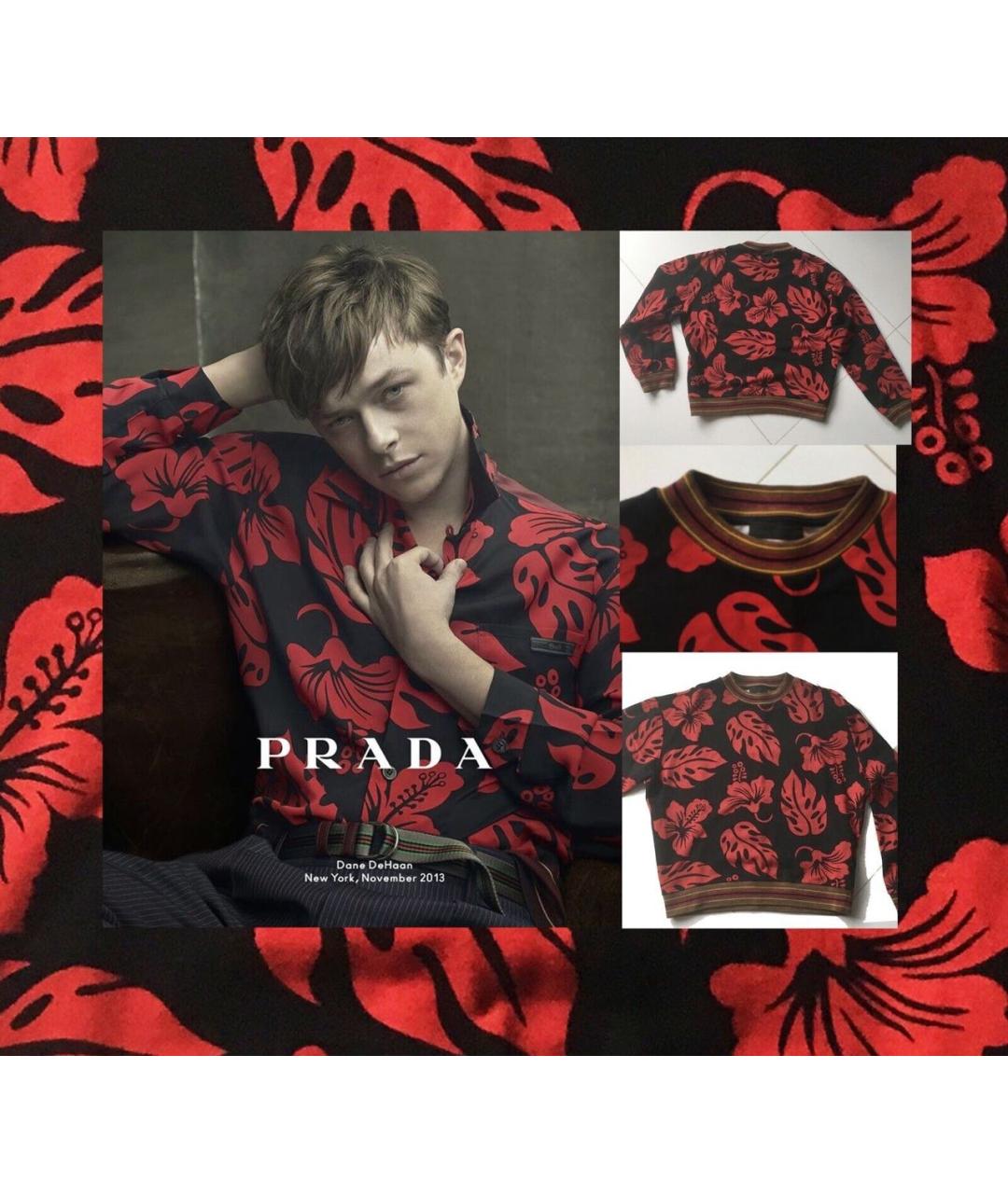 PRADA Мульти хлопковый джемпер / свитер, фото 4