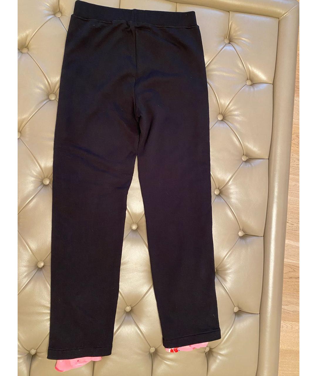MSGM Черные хлопковые брюки и шорты, фото 2