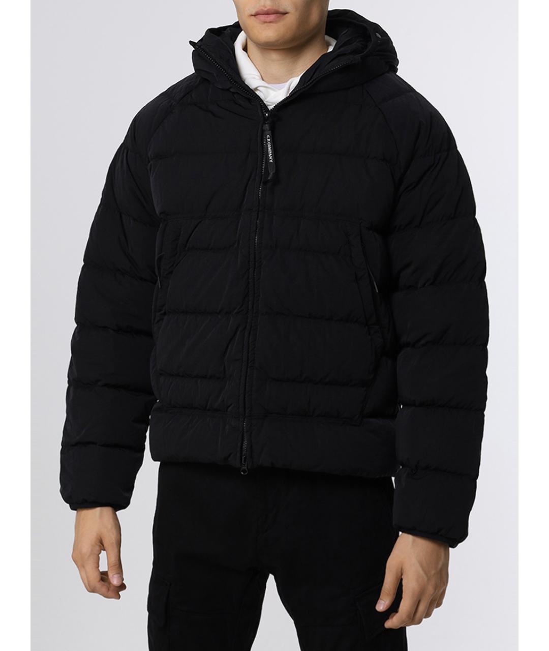 CP COMPANY Черный пуховик, фото 4