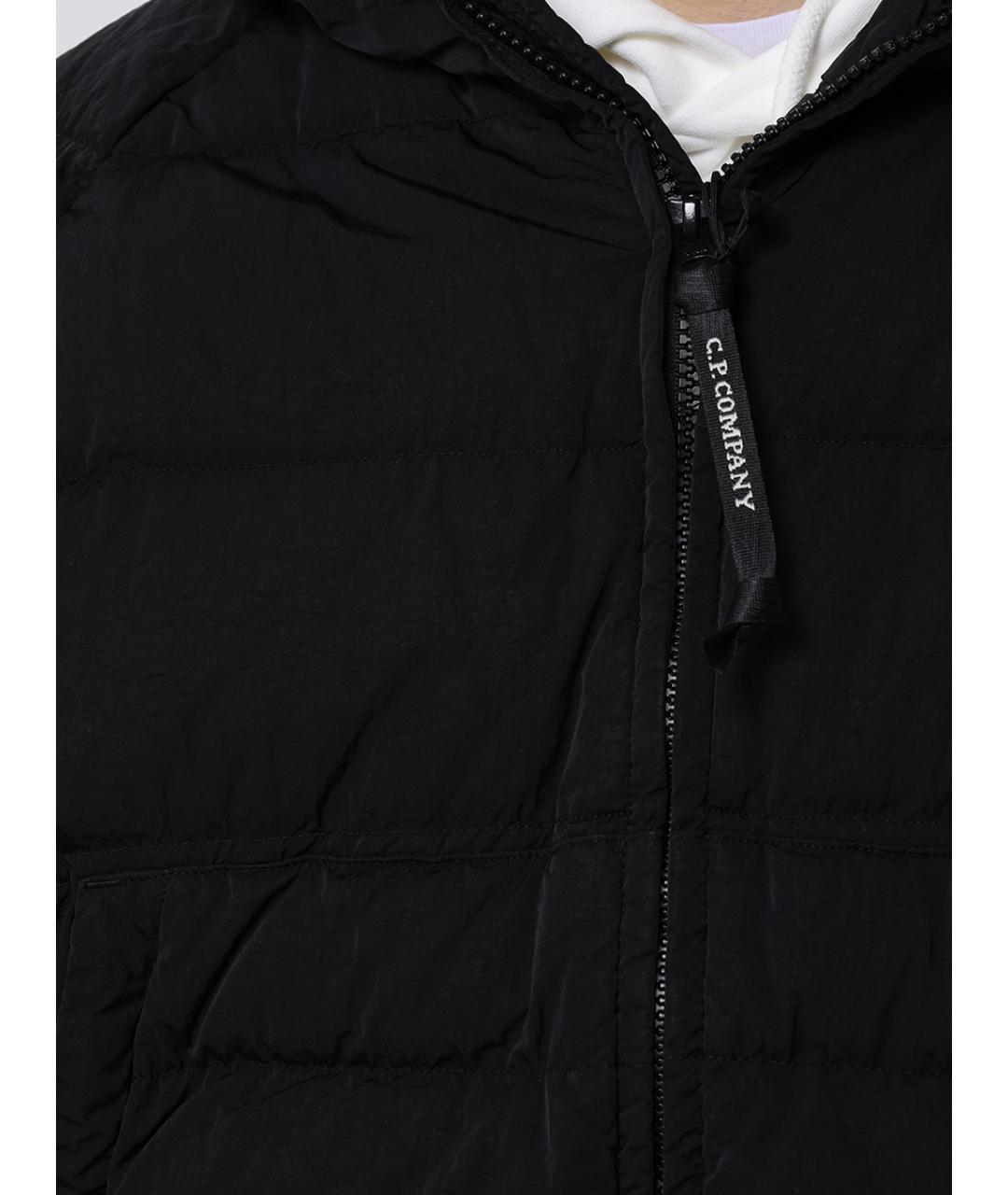 CP COMPANY Черный пуховик, фото 5