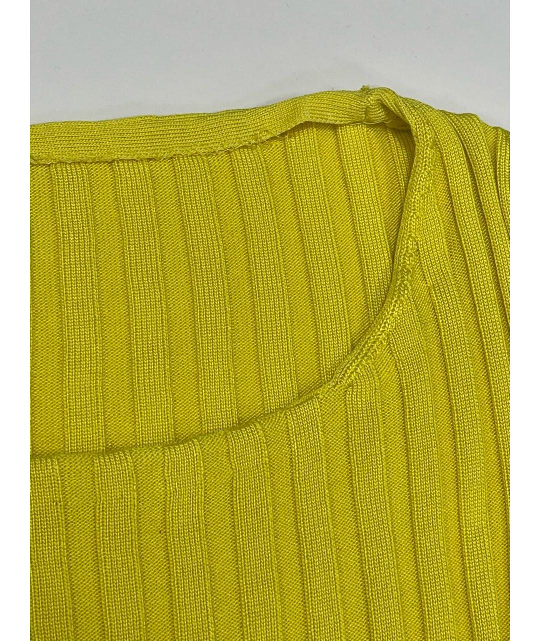 PRADA Желтый джемпер / свитер, фото 7