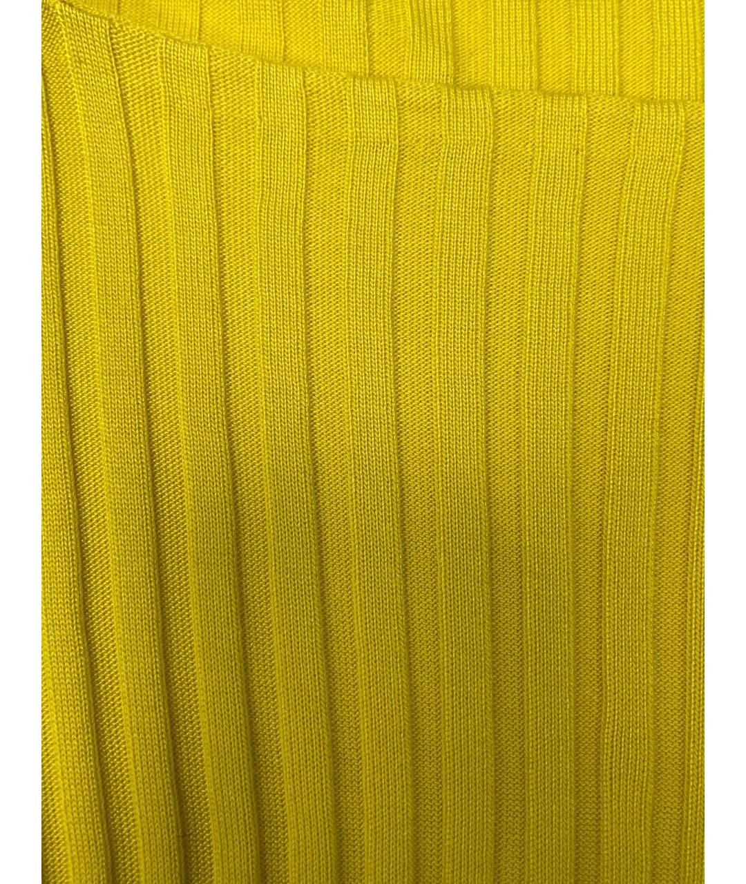 PRADA Желтый джемпер / свитер, фото 4