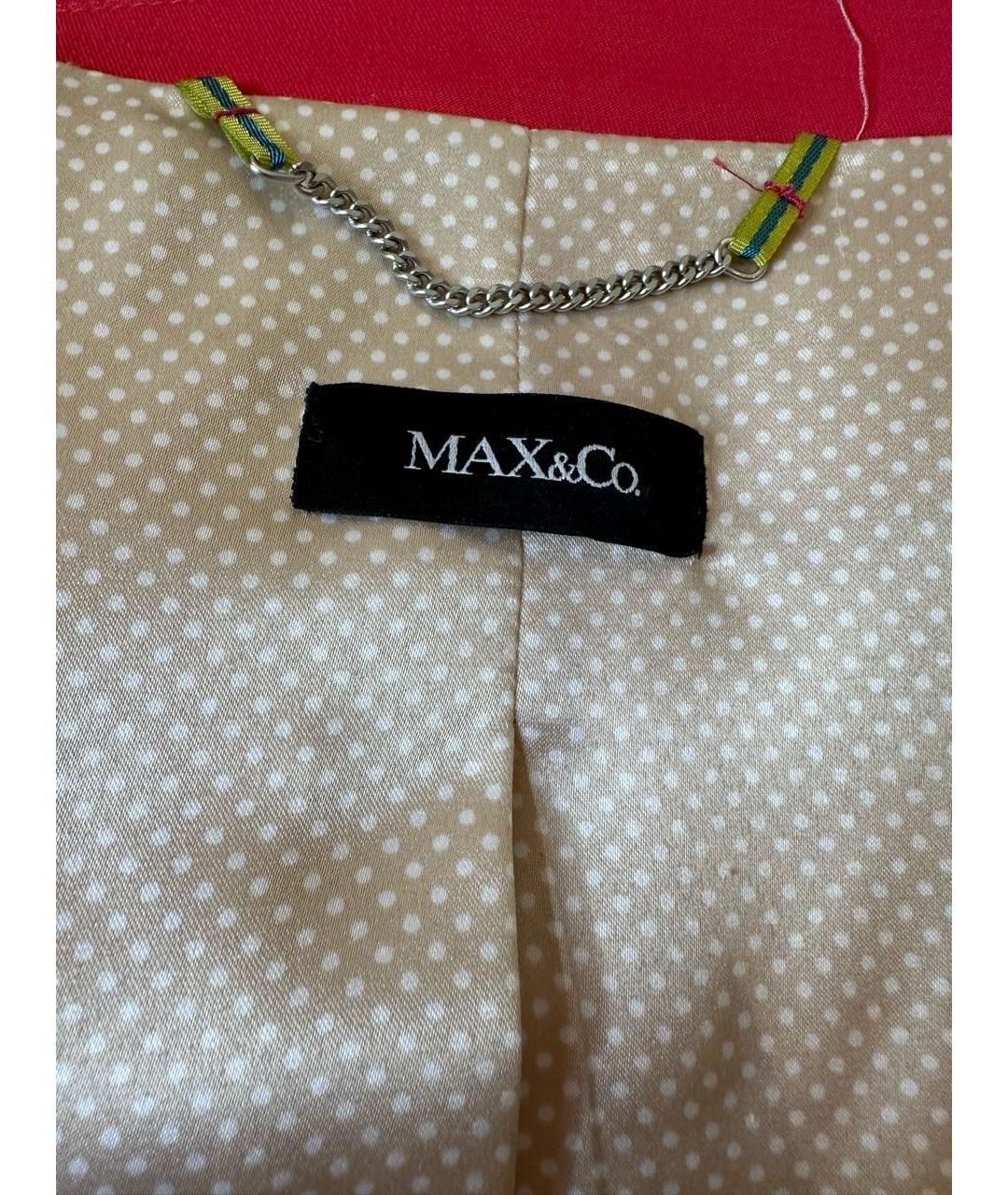 MAX&CO Фуксия вискозный жакет/пиджак, фото 3
