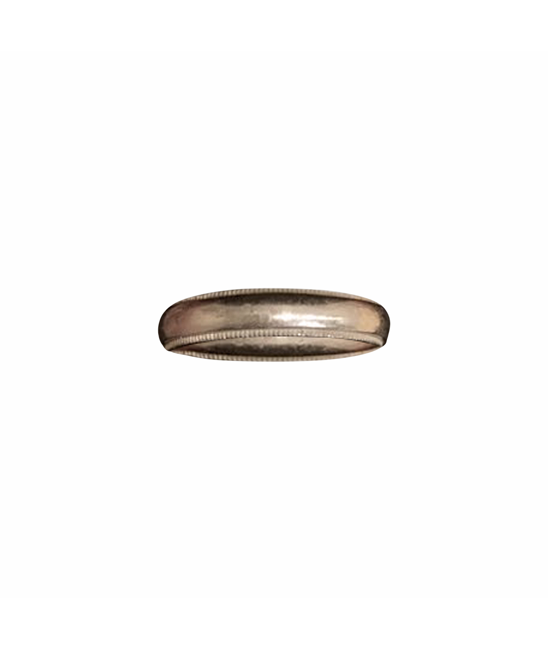 TIFFANY&CO Серое платиновое кольцо, фото 1