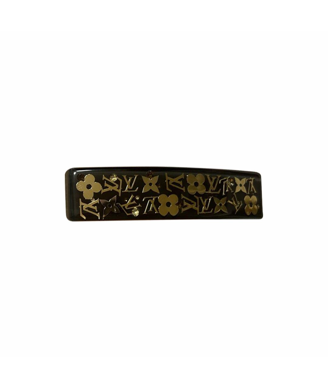 LOUIS VUITTON Черная заколка, фото 1