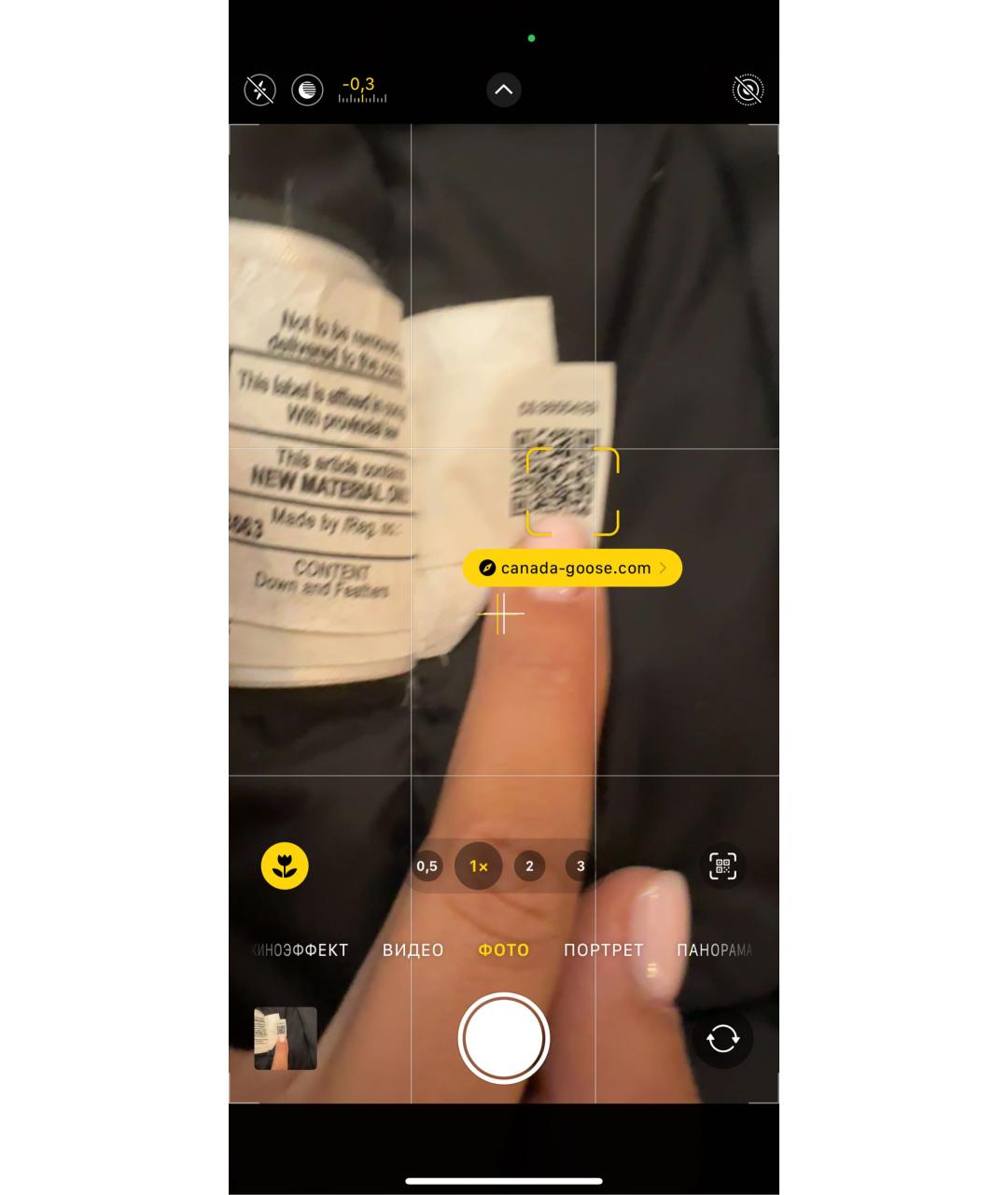 CANADA GOOSE Серая полиэстеровая парка, фото 7