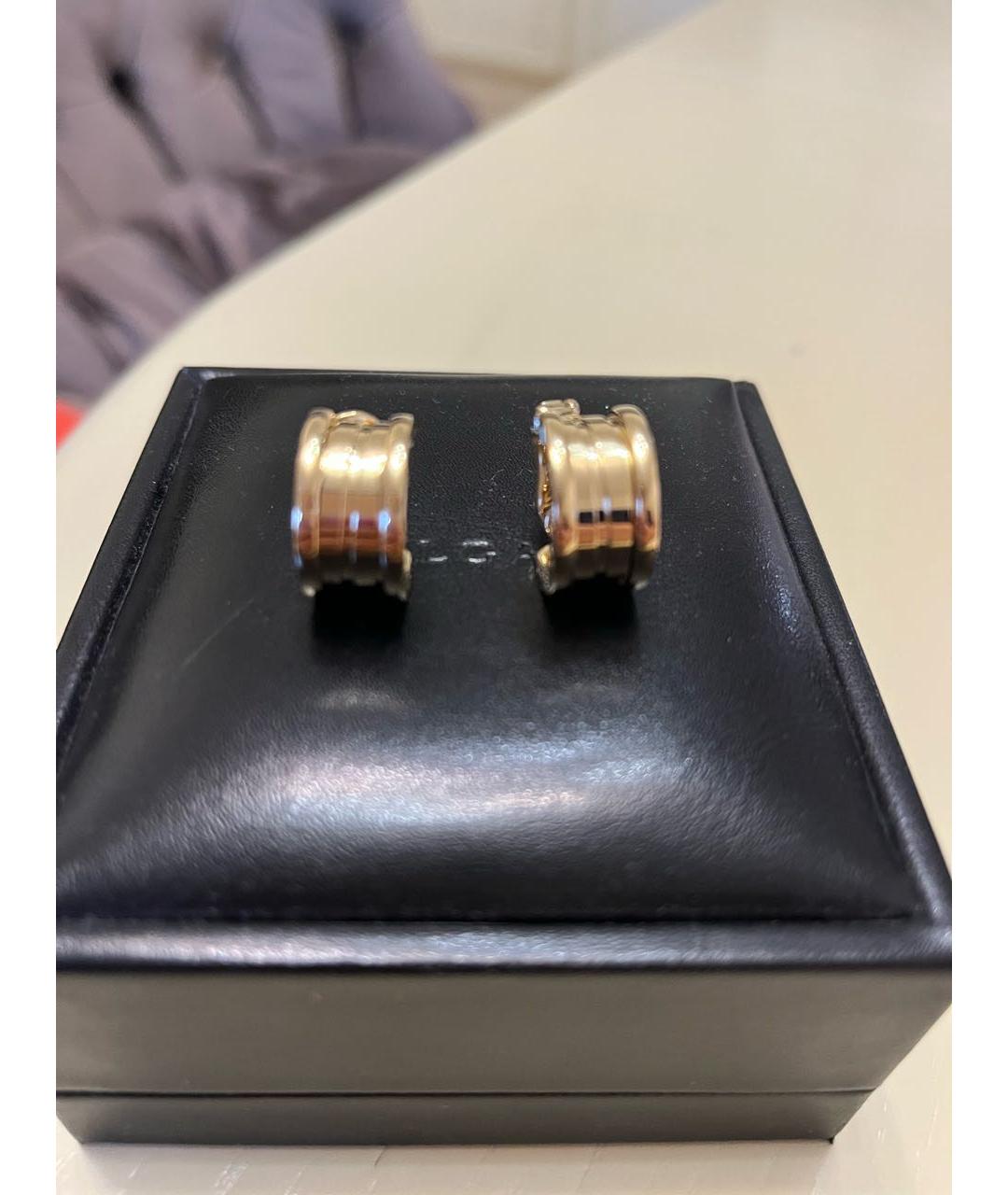BVLGARI Желтые серьги из желтого золота, фото 4