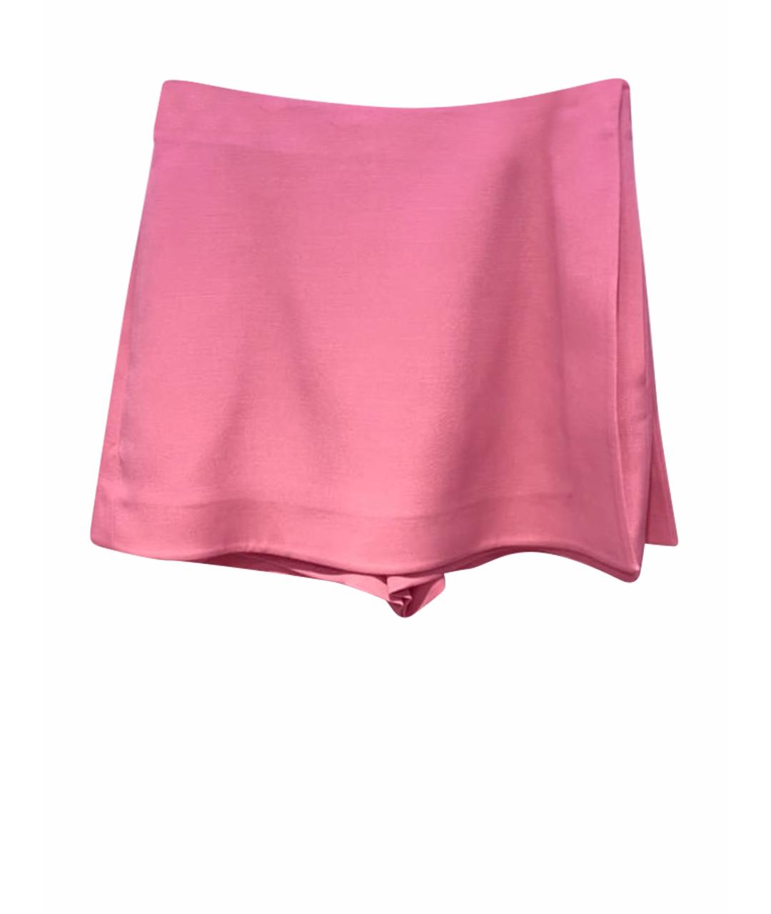 VALENTINO Розовая юбка-шорты, фото 1
