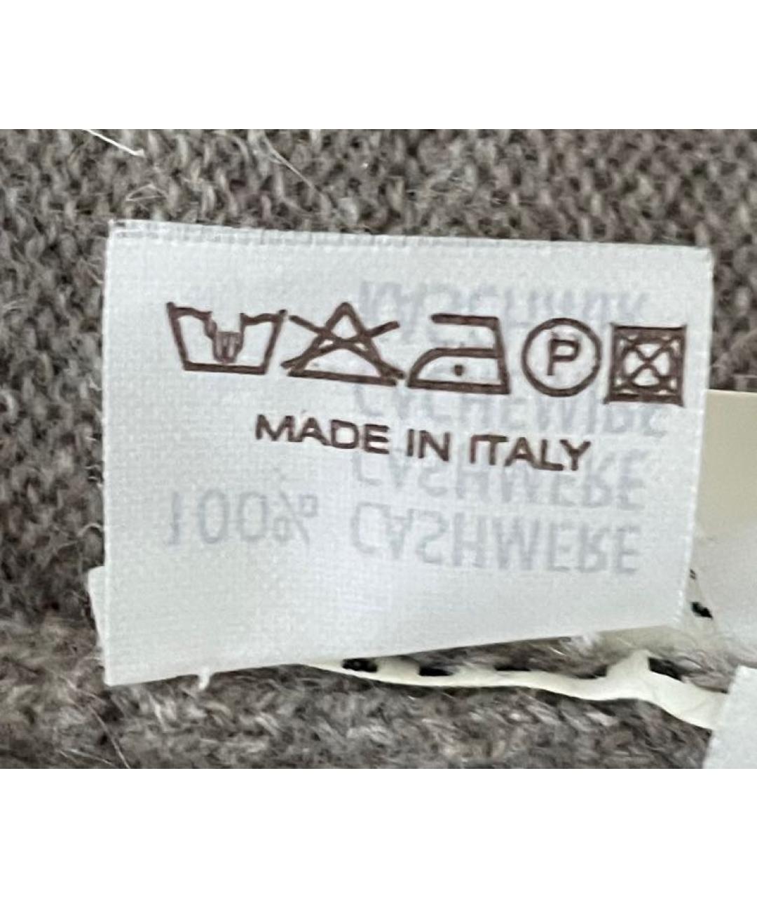 BRUNELLO CUCINELLI Бежевый кашемировый кардиган, фото 6