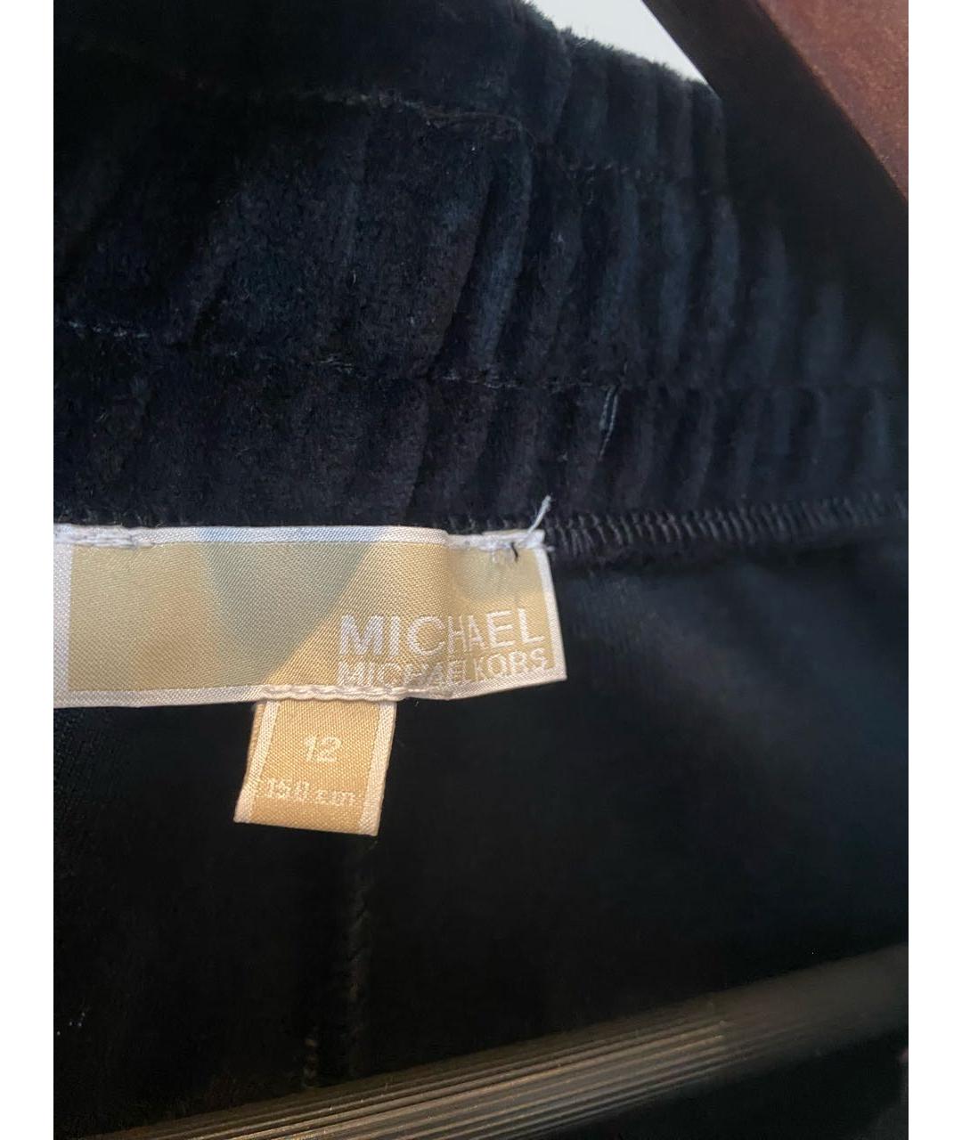 MICHAEL KORS KIDS Черные замшевые брюки и шорты, фото 3